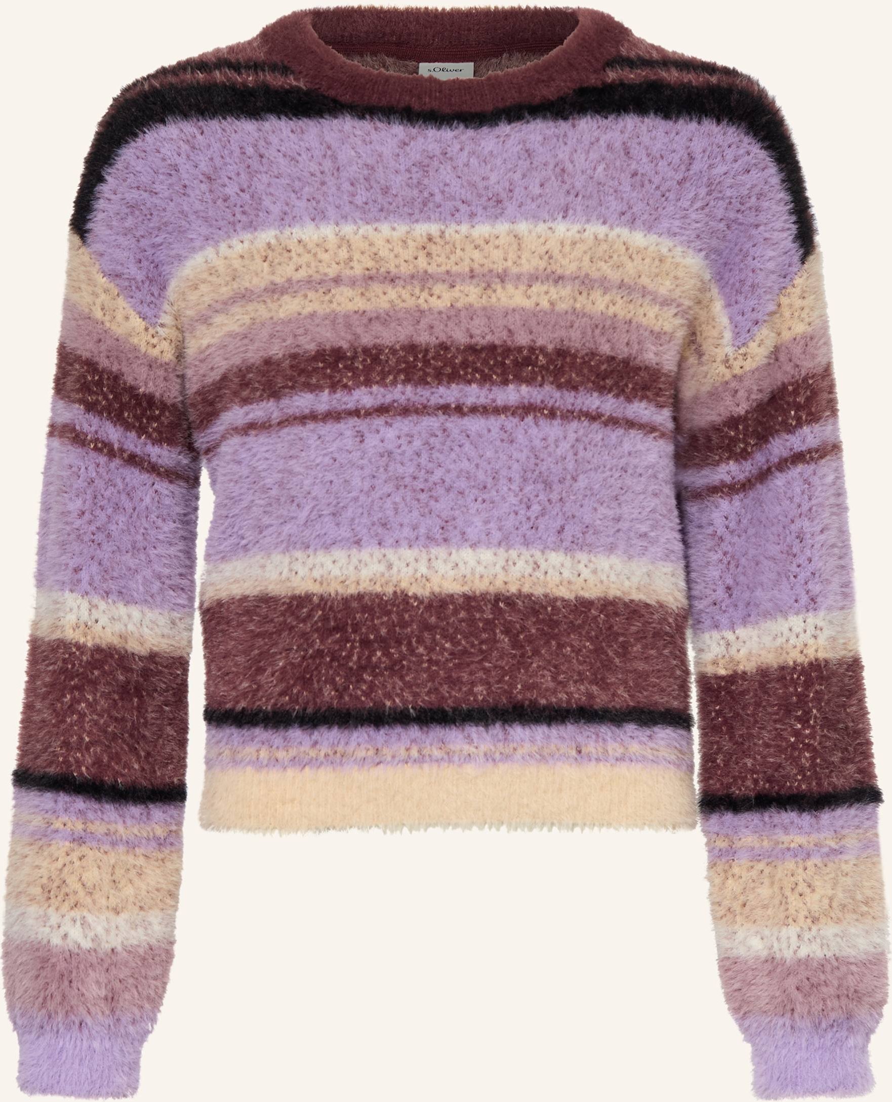 S.Oliver Red Pullover lila