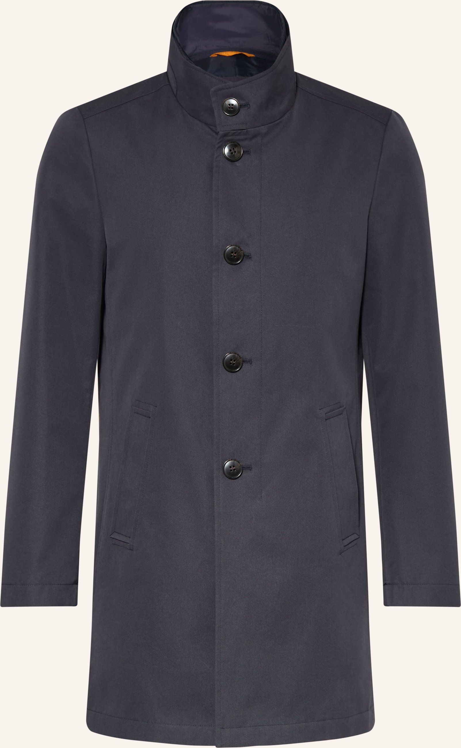 Strokesman's Mantel Foreman Mit Herausnehmbarer Blende blau