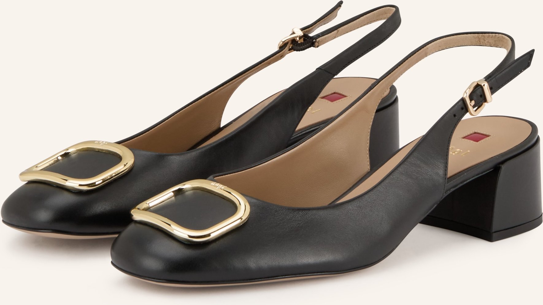 Högl Slingpumps schwarz