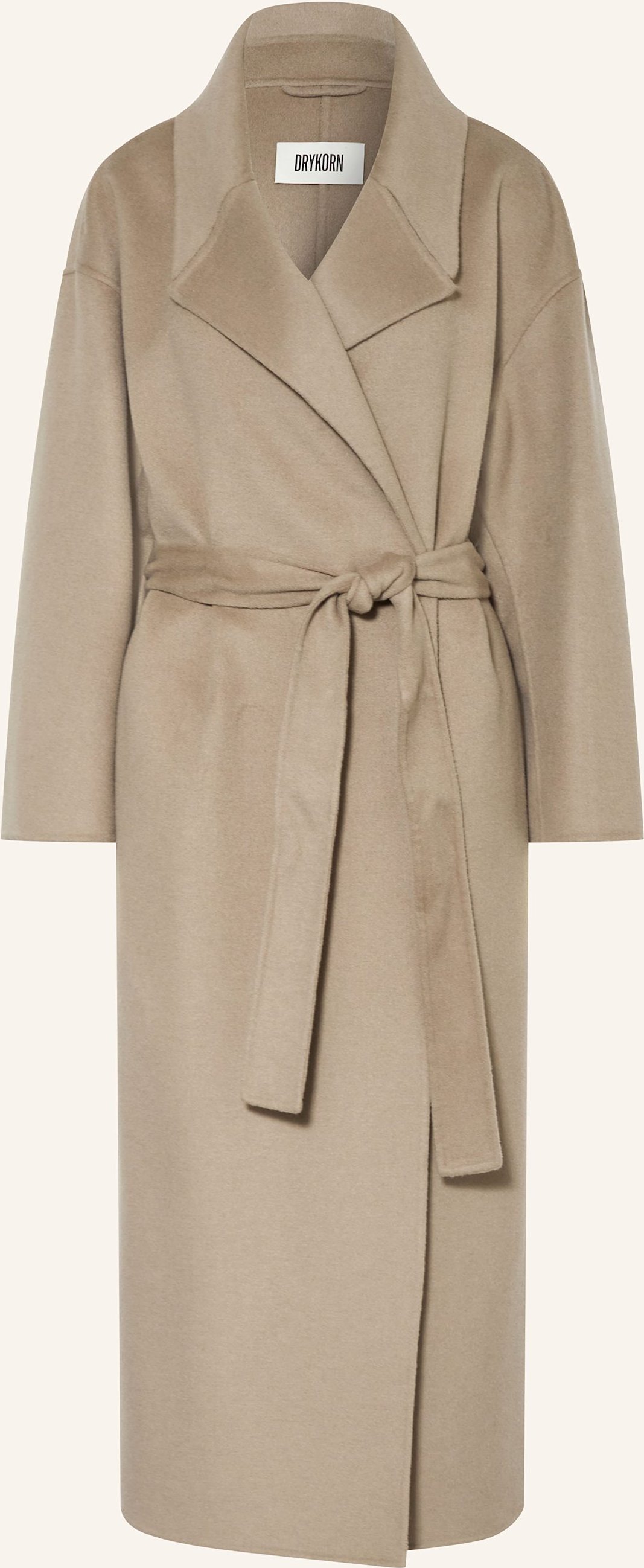 Drykorn Wollmantel Budby beige