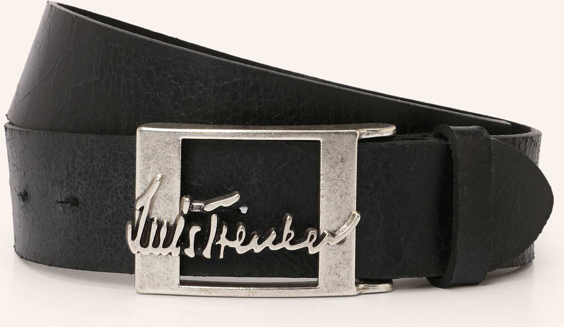 Luis Trenker Ledergürtel Lufranco schwarz