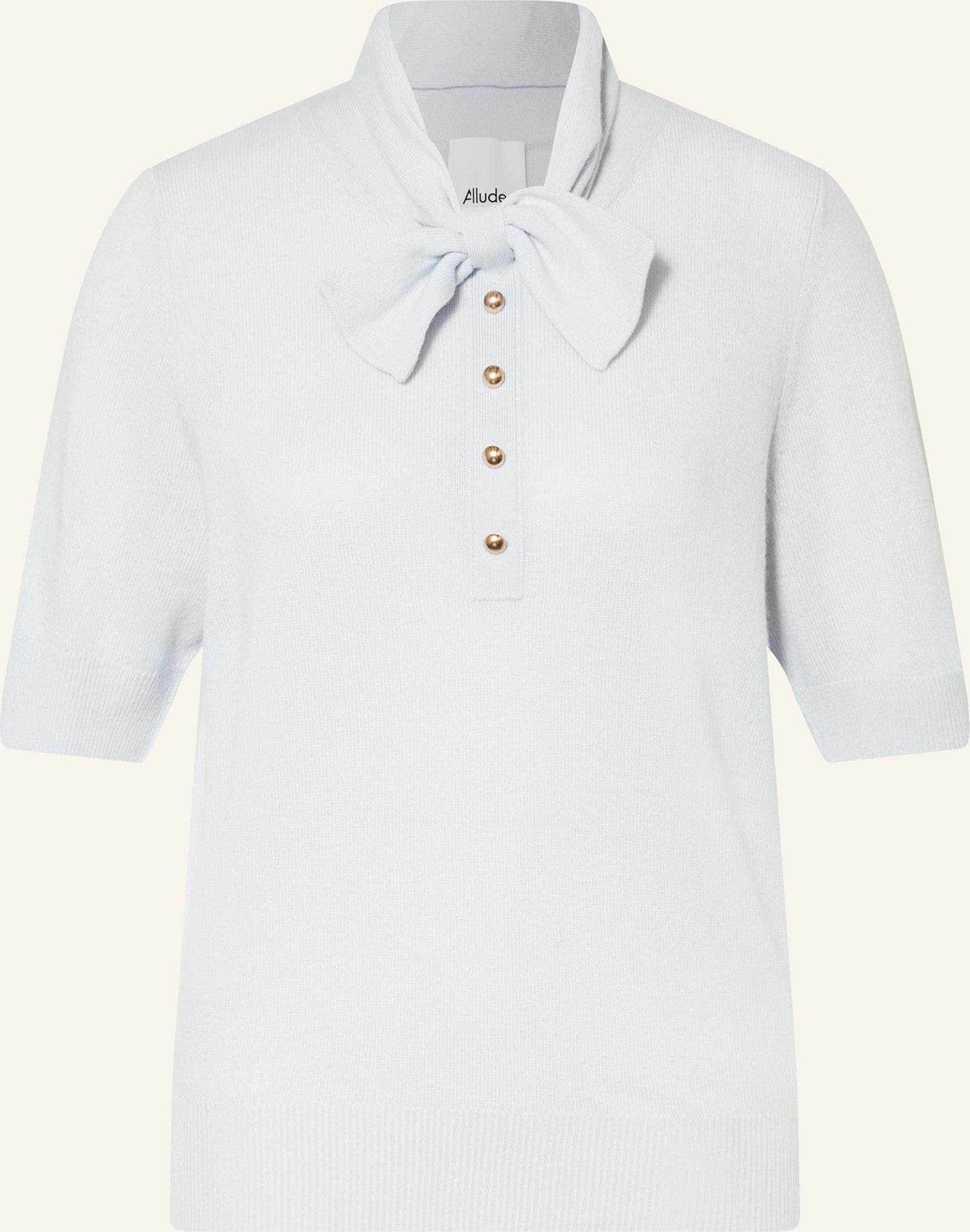 Allude Strickshirt blau