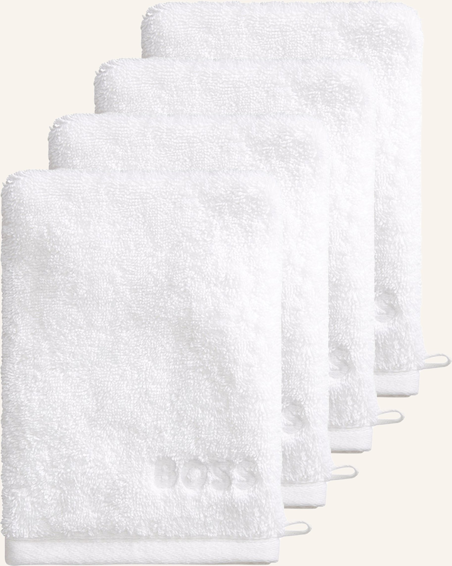 Thumbnail - Boss Waschhandschuh 4er Set Loft weiss