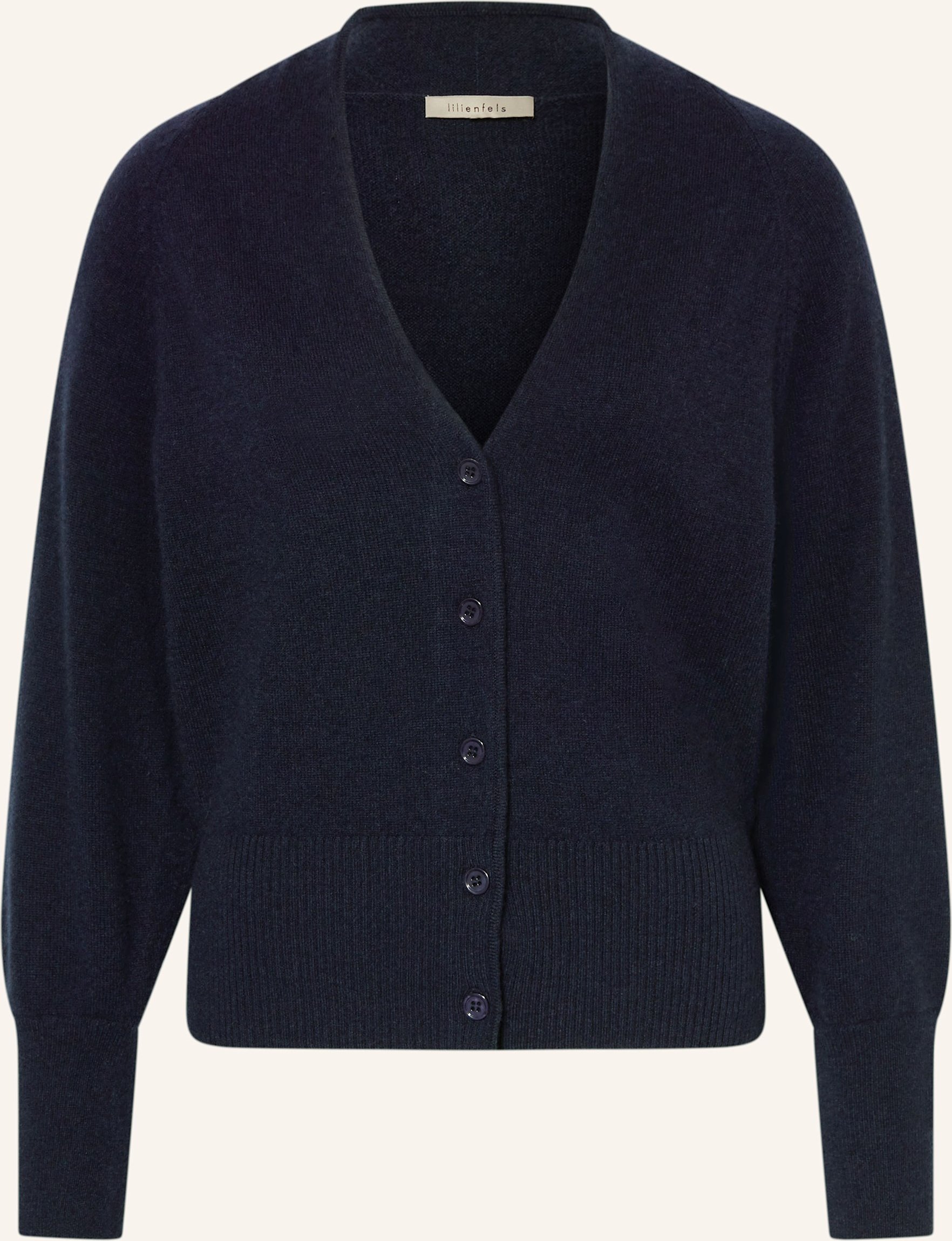 Lilienfels Strickjacke Aus Cashmere blau