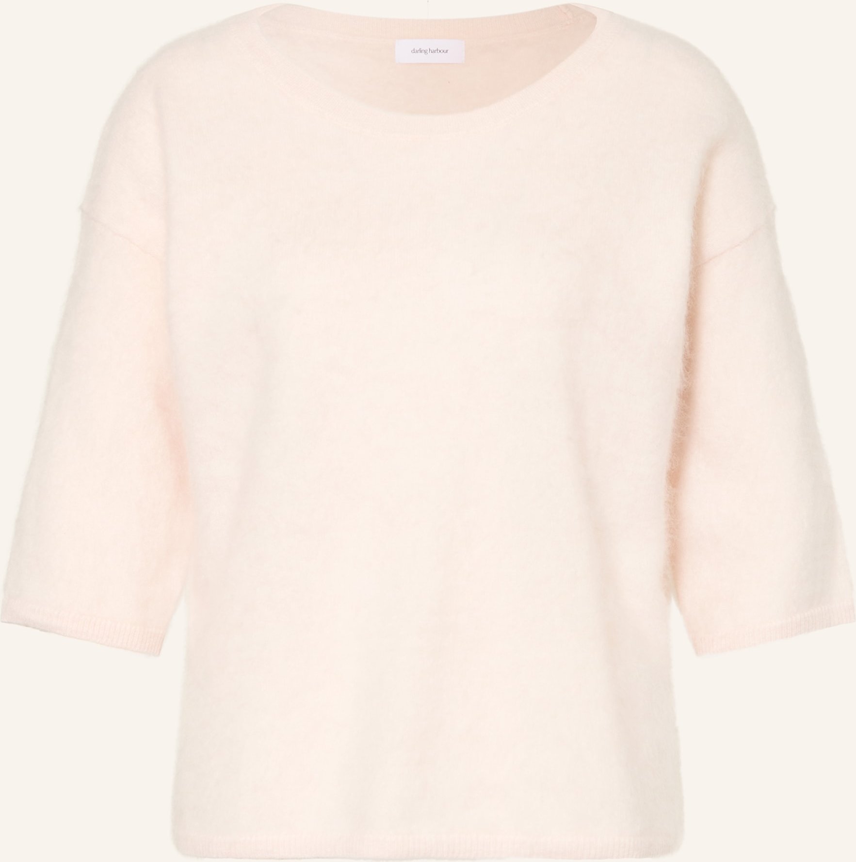 Darling Harbour Cashmere-Pullover Mit 3/4-Arm rosa