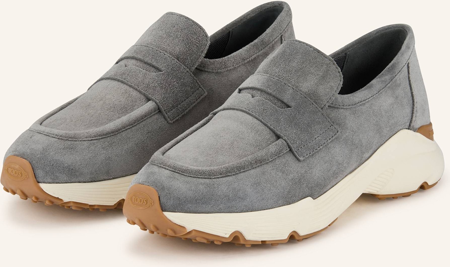Thumbnail - Tod's Slip-On-Sneaker grau