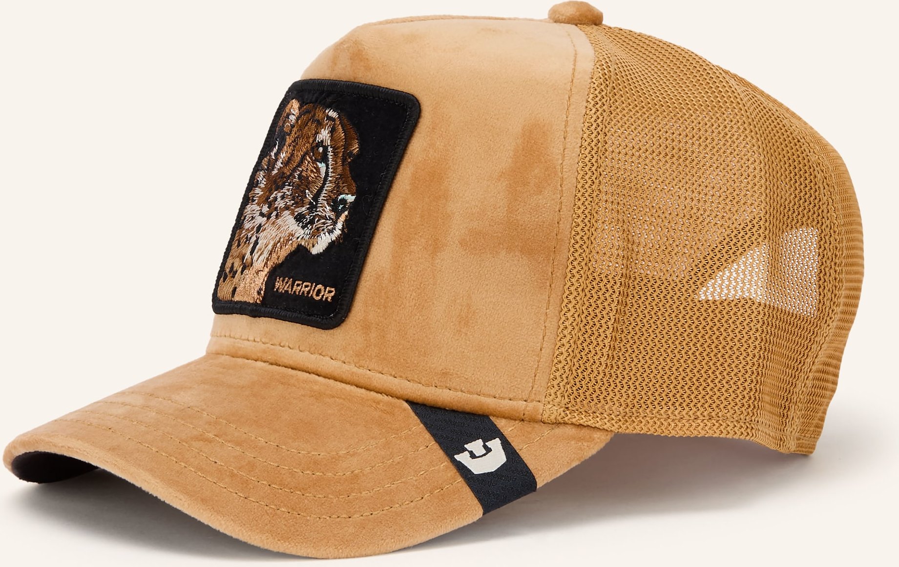 Goorin Bros. Cap Velour Cheetah braun