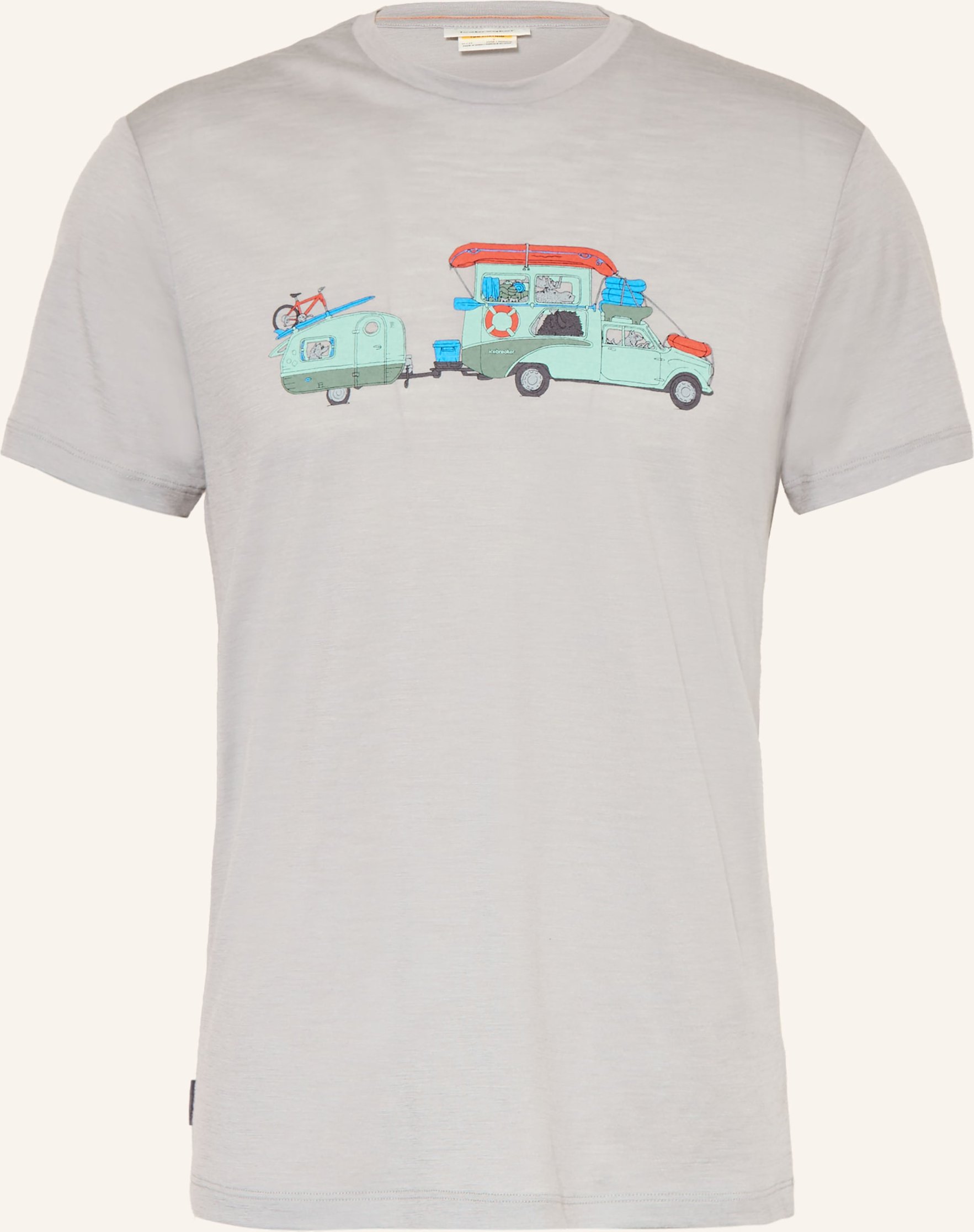 Icebreaker T-Shirt Merino 150 Tech Lite grau