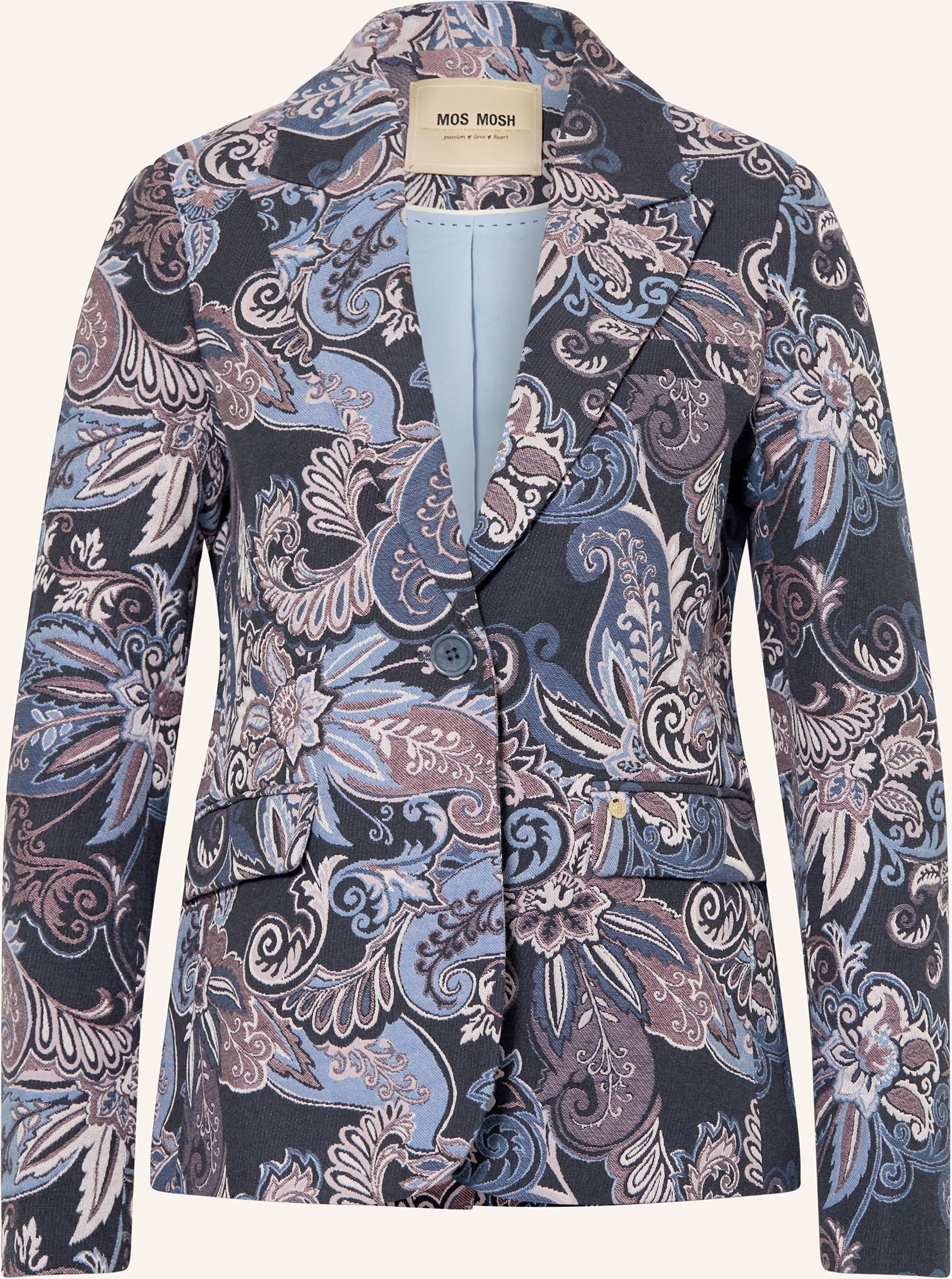 Mos Mosh Jacquard-Blazer Mmlanie lila
