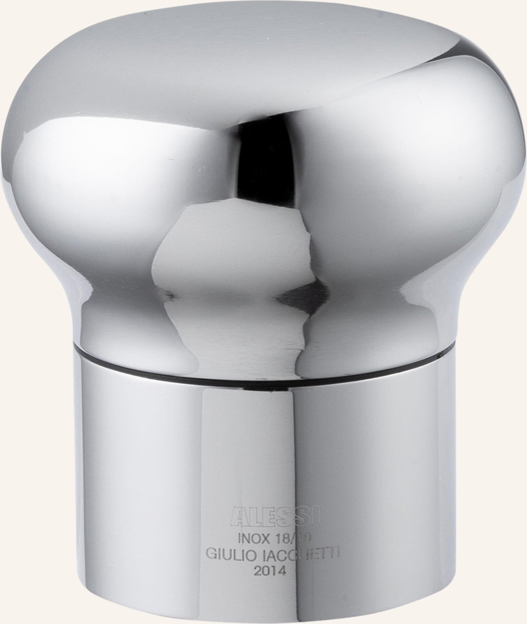 Alessi Flaschenverschluss Noè silber