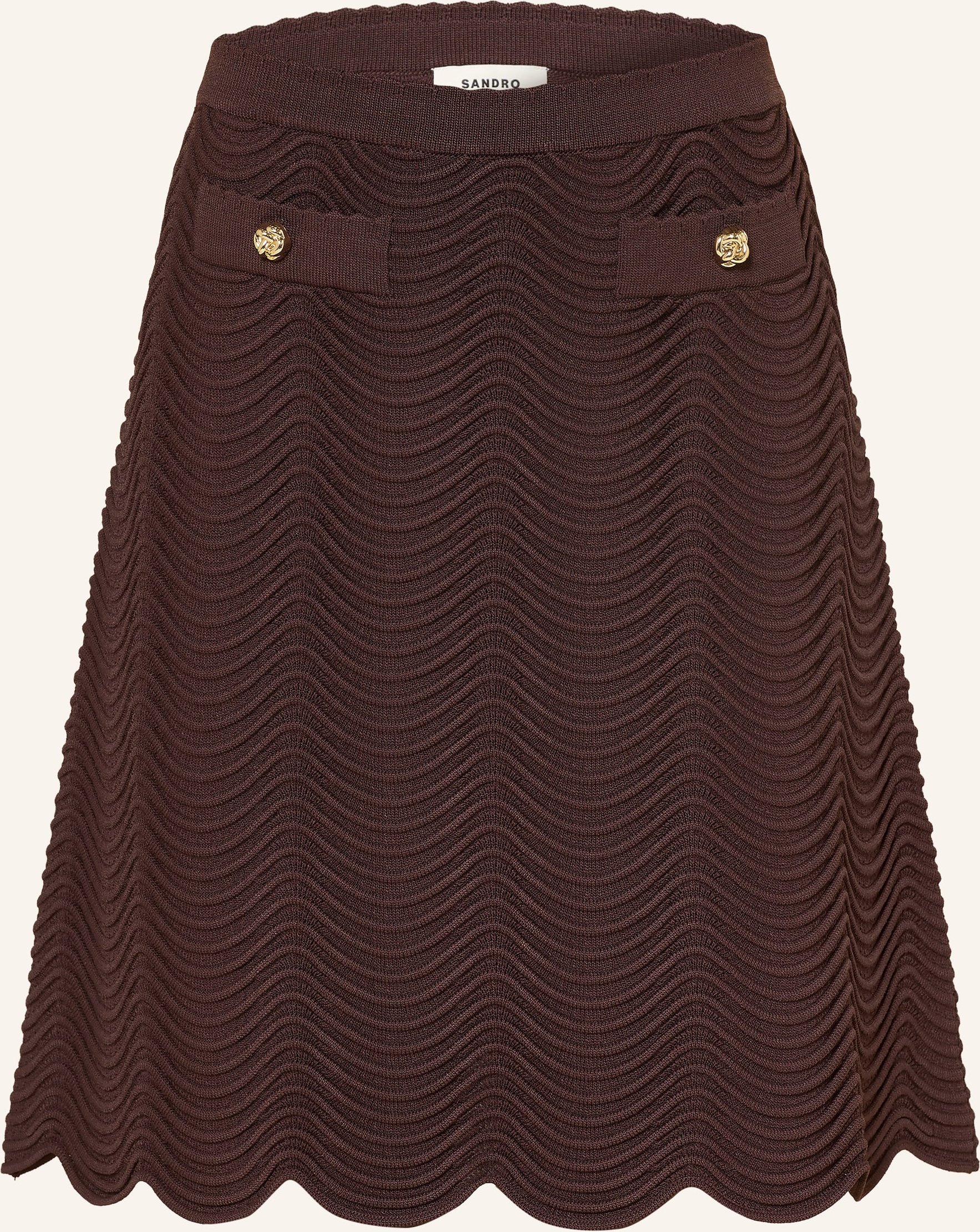 Sandro Strickrock braun