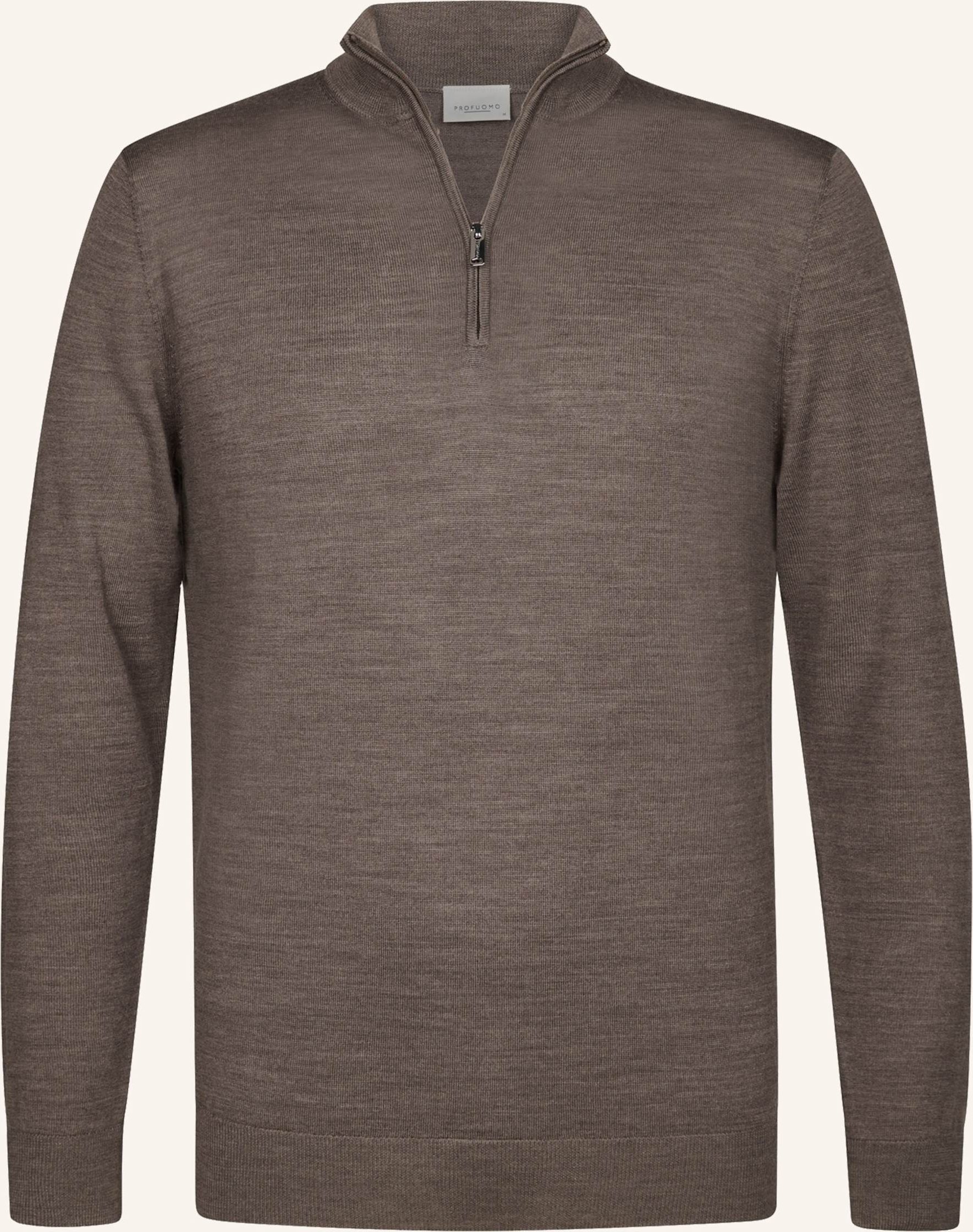 Thumbnail - Profuomo Herren Troyer beige