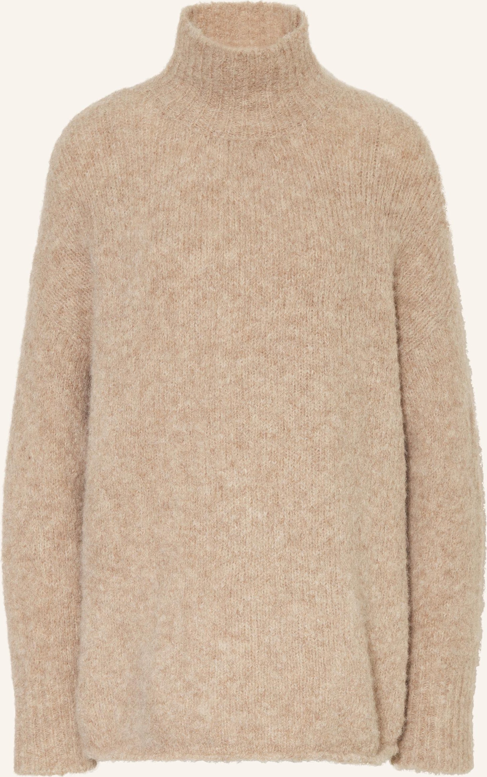 Sosue Rollkragenpullover Liv Aus Alpaka beige