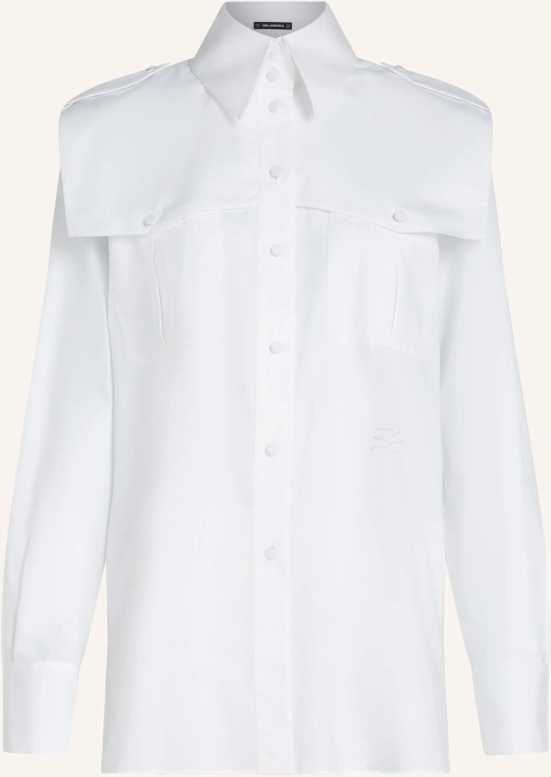 Karl Lagerfeld Bluse weiss