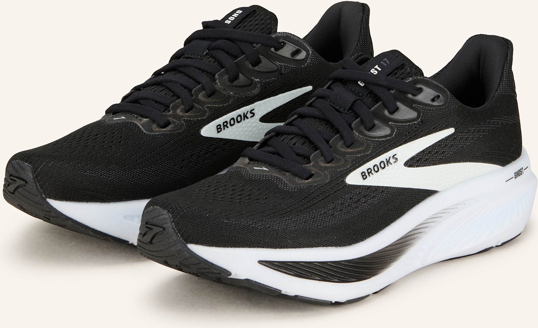 Brooks Laufschuhe Ghost 17 schwarz