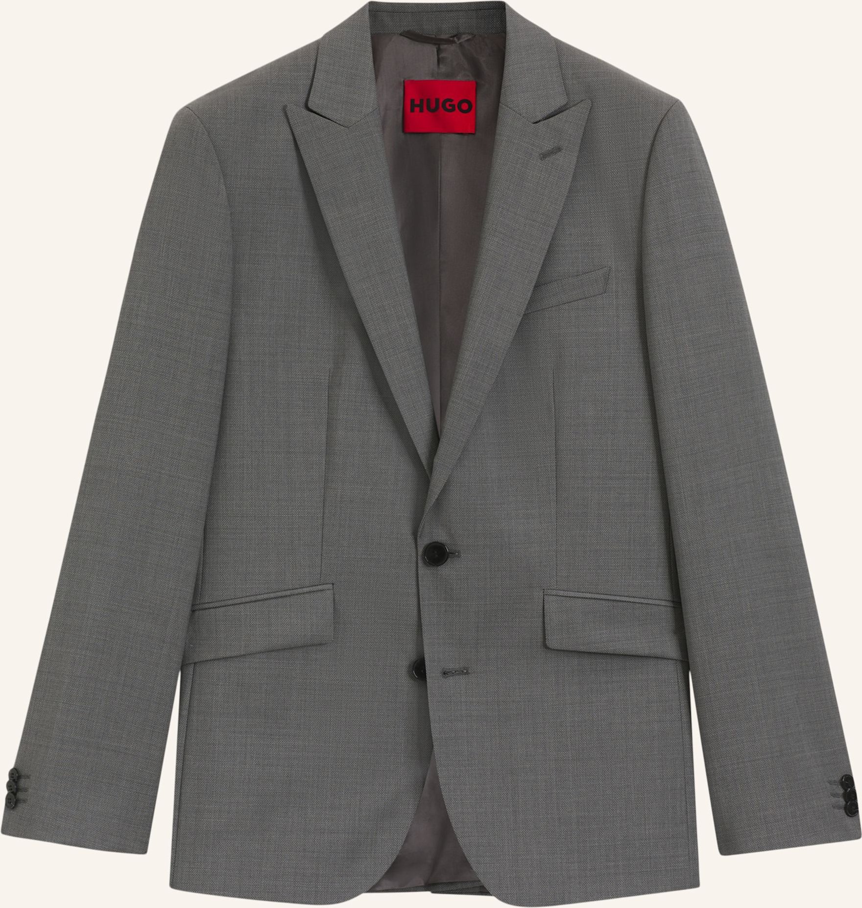 Hugo Blazer arti261x Extra-Slim Fit grau