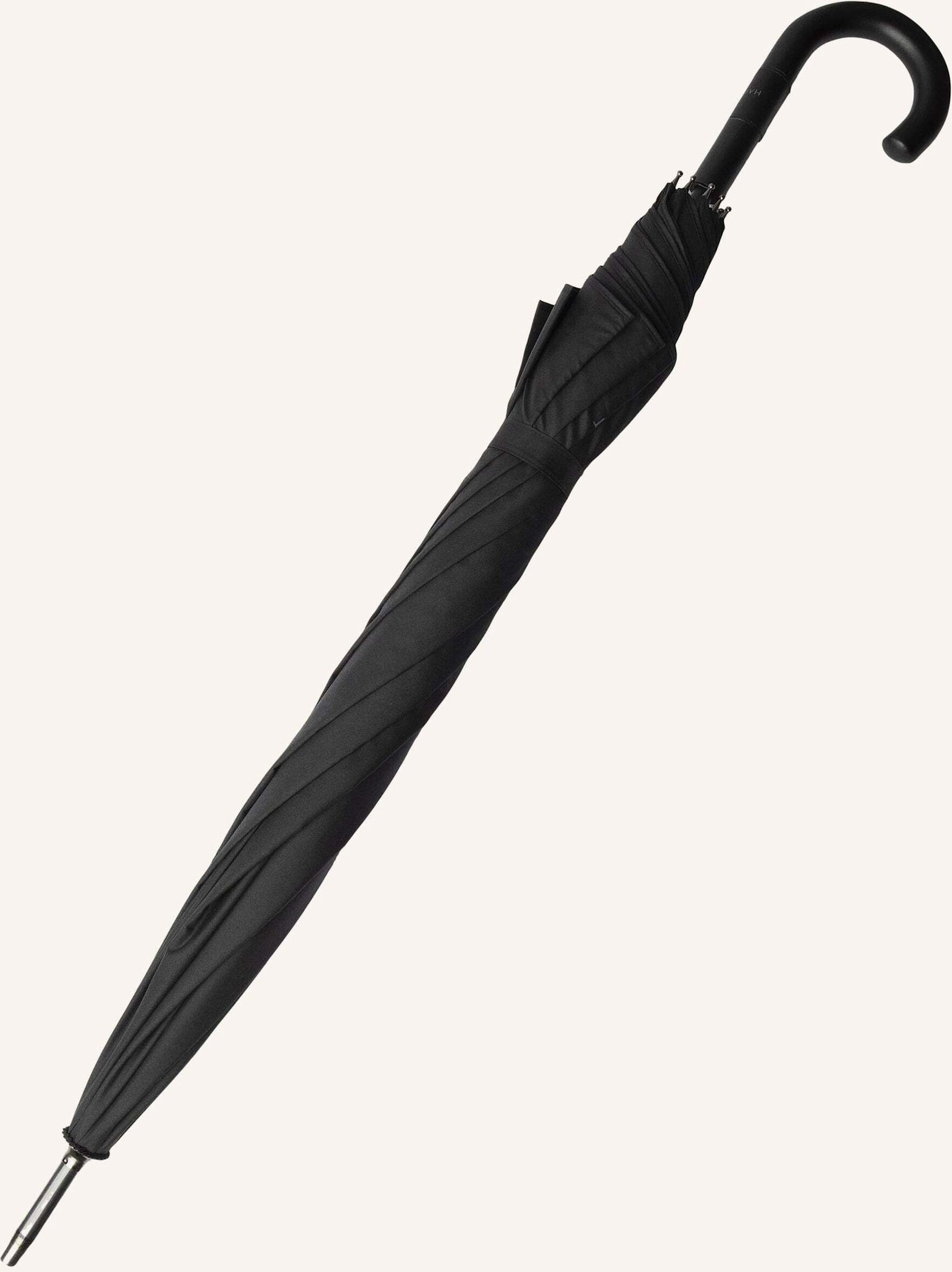 Hackett London Stockschirm Plain Walking Umb schwarz