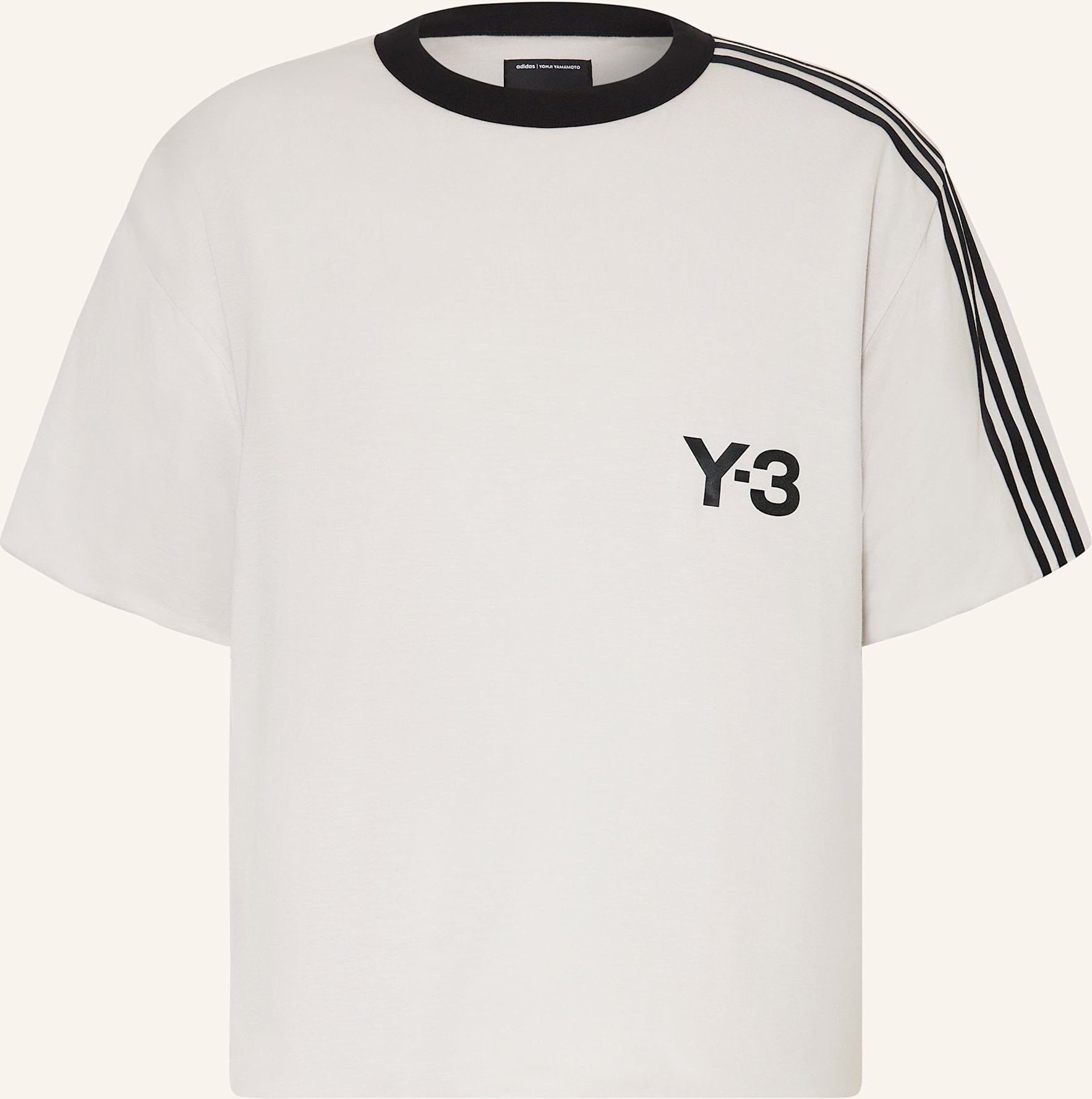Y-3 T-Shirt Padded weiss