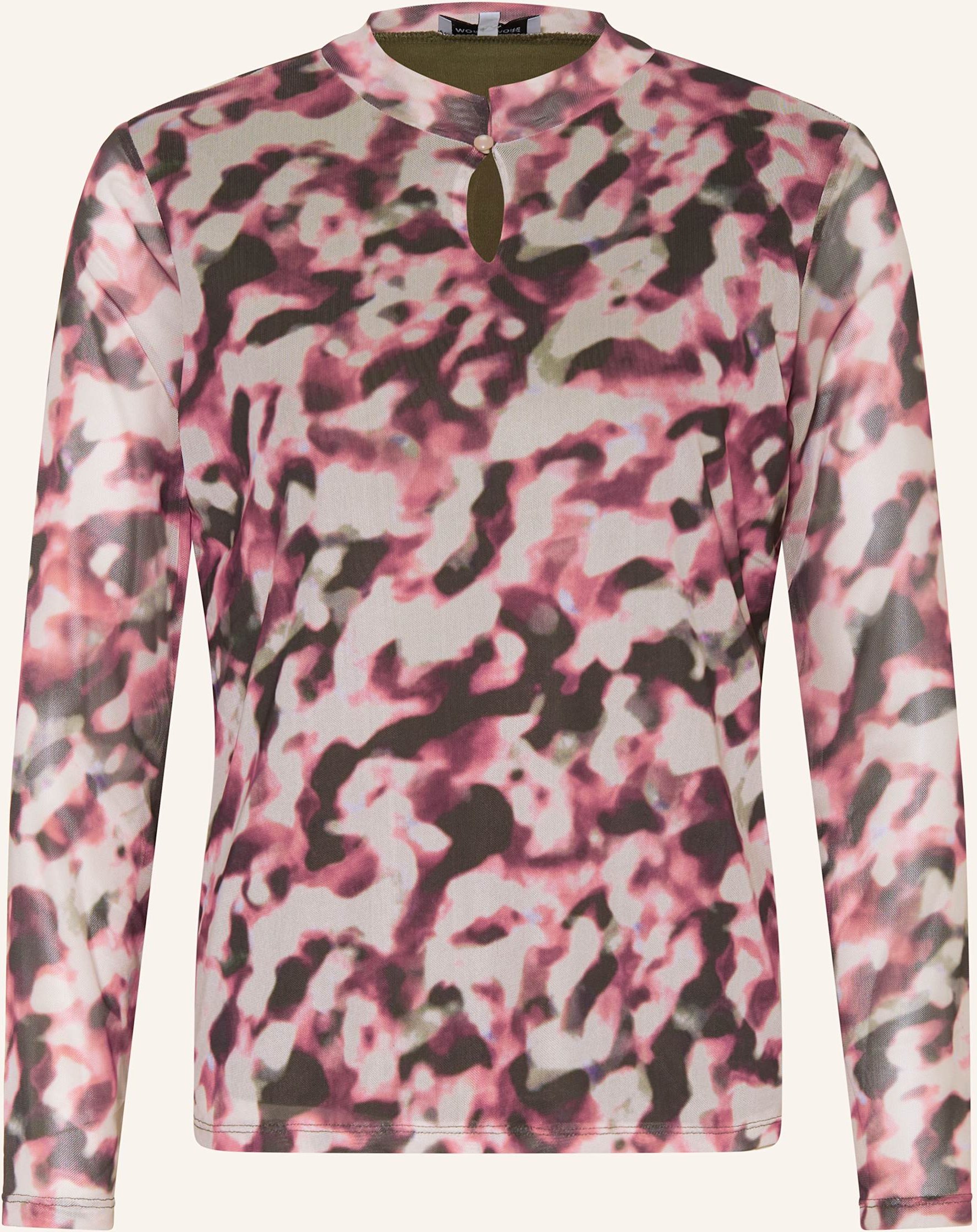 Thumbnail - More & More Longsleeve Aus Mesh gruen