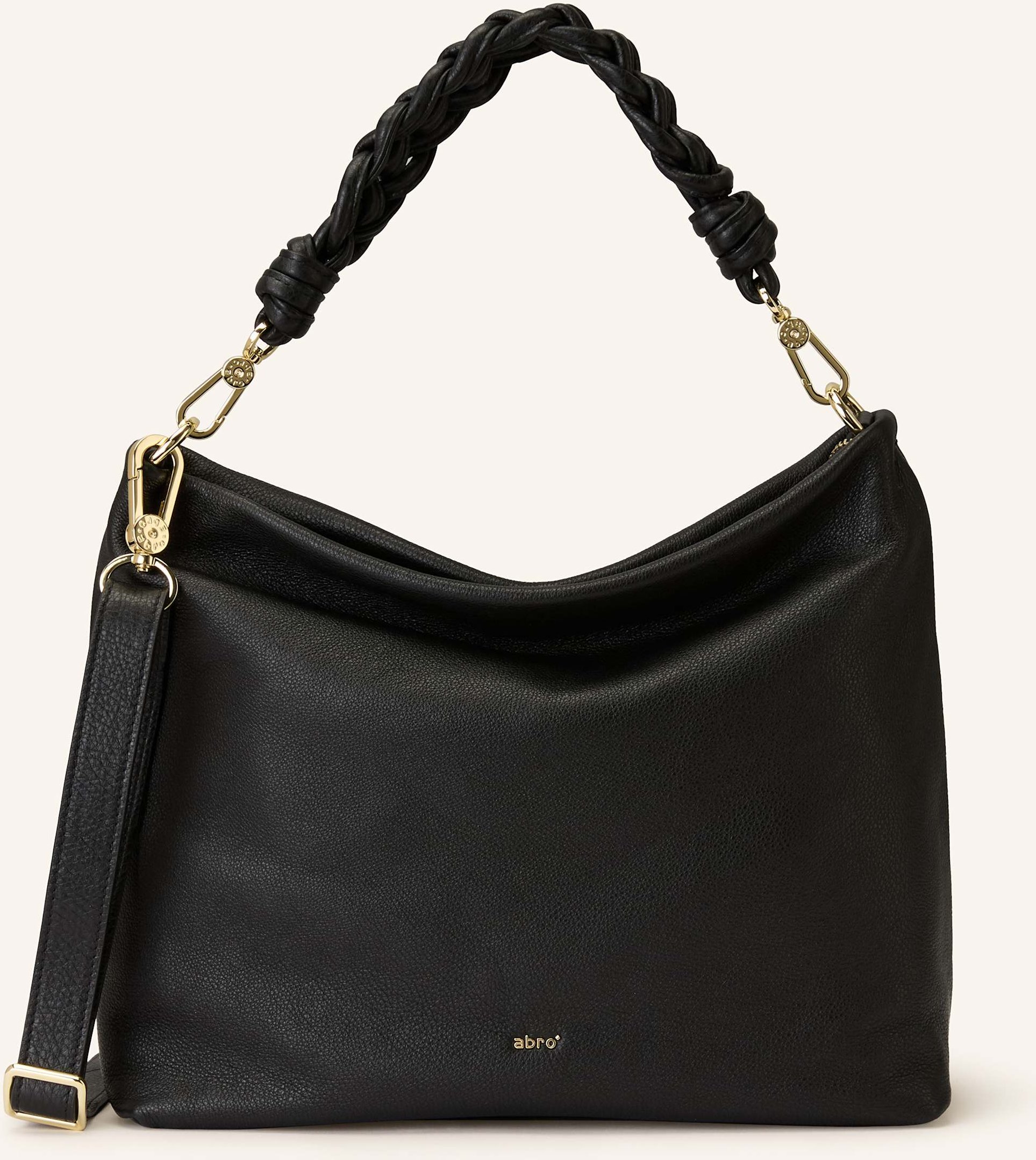 Abro Schultertasche Soley schwarz