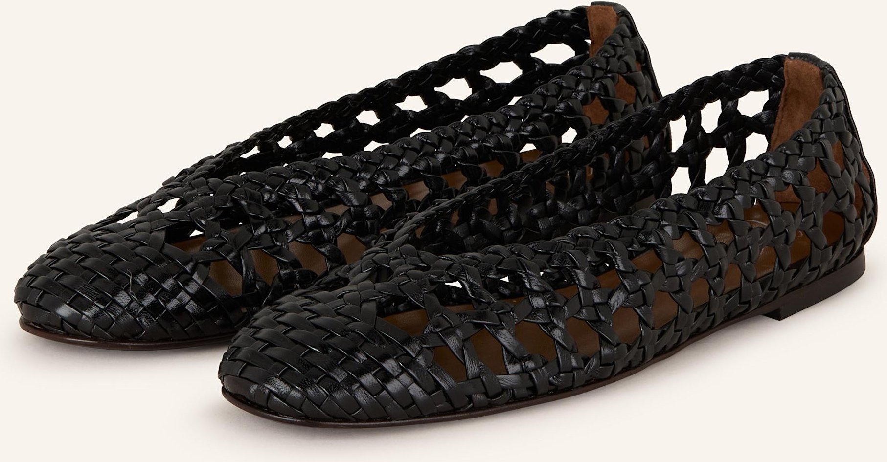 Giuseppe Zanotti Design Ballerinas Panier Martin schwarz