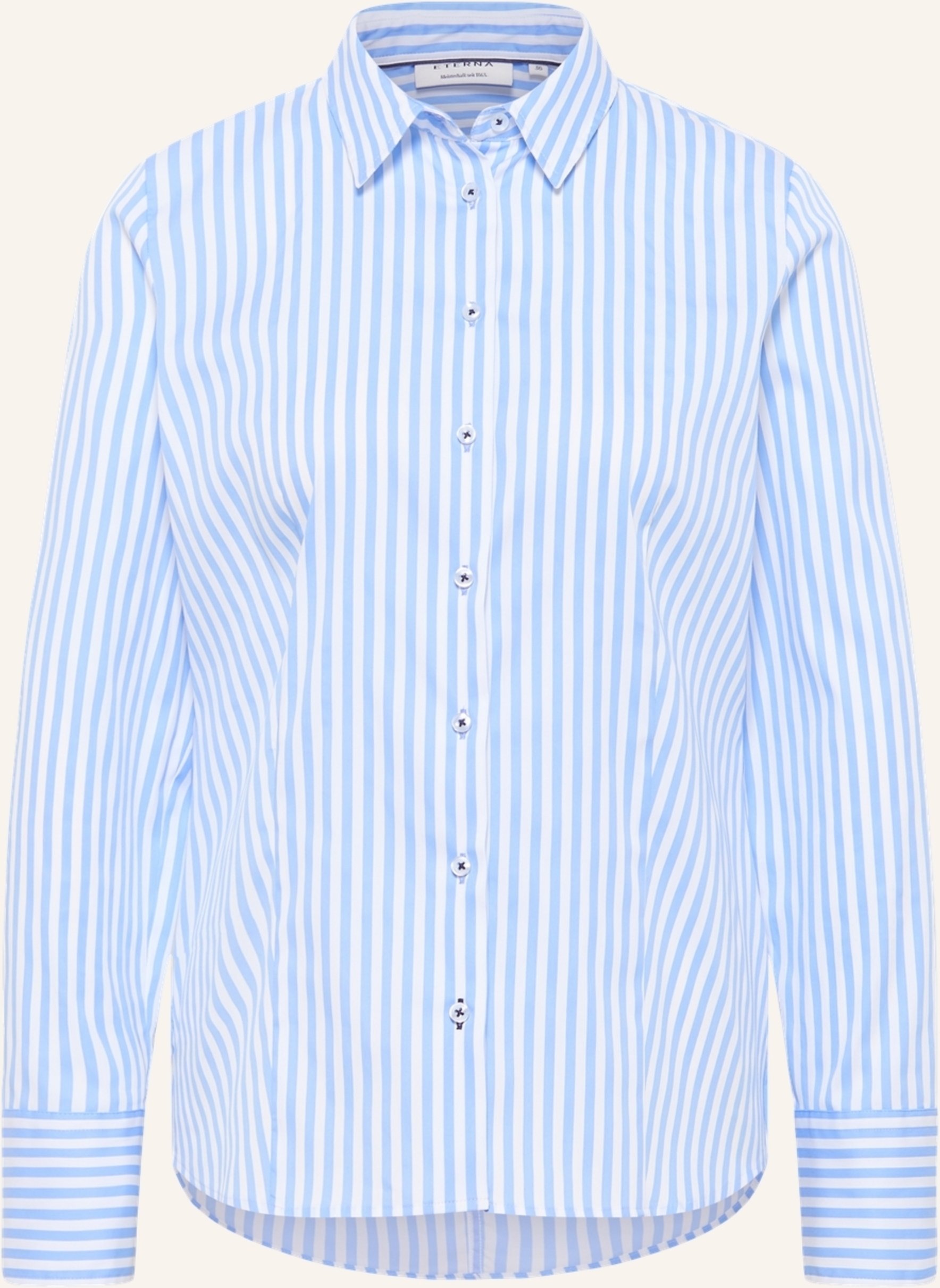 Eterna Bluse Regular Fit blau