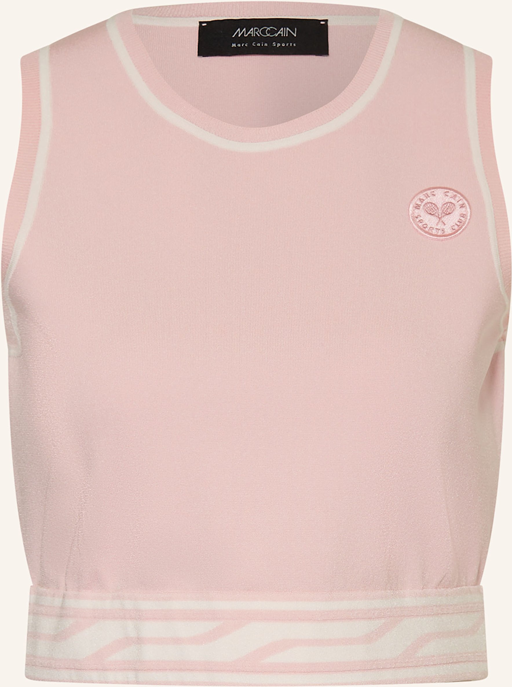 Marc Cain Cropped-Top rosa