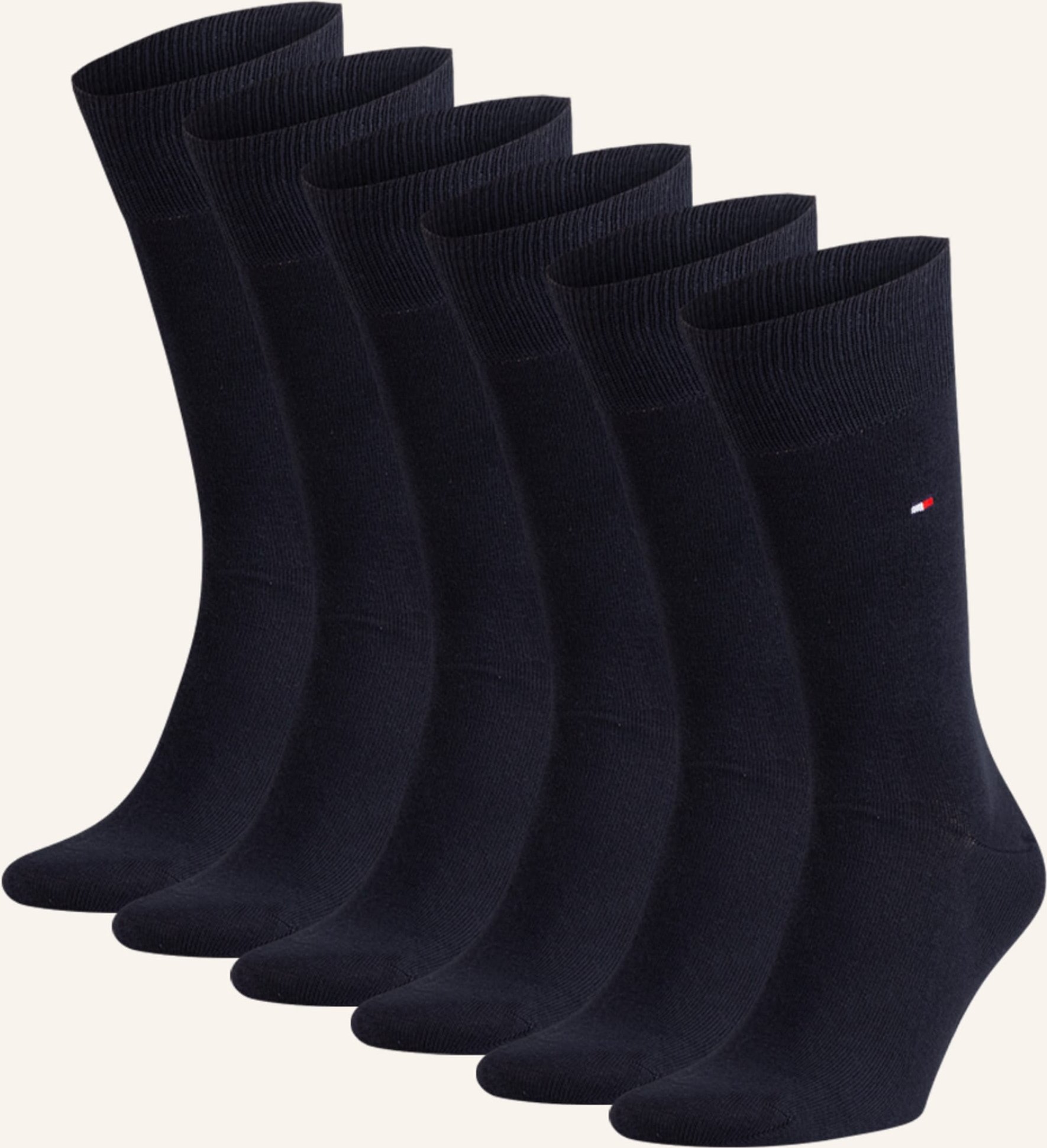 Thumbnail - Tommy Hilfiger 6er-Pack Strümpfe blau