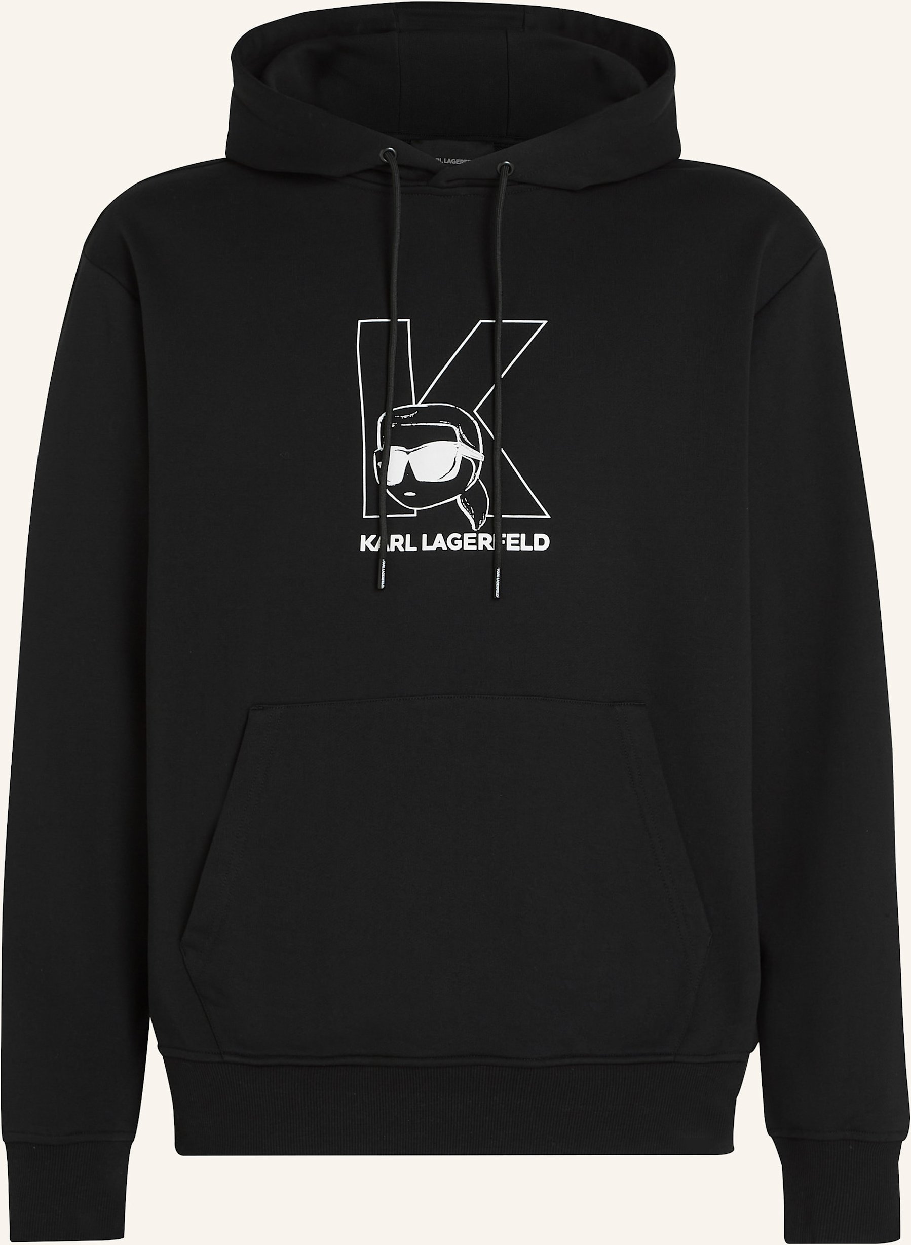 Karl Lagerfeld Hoodie schwarz