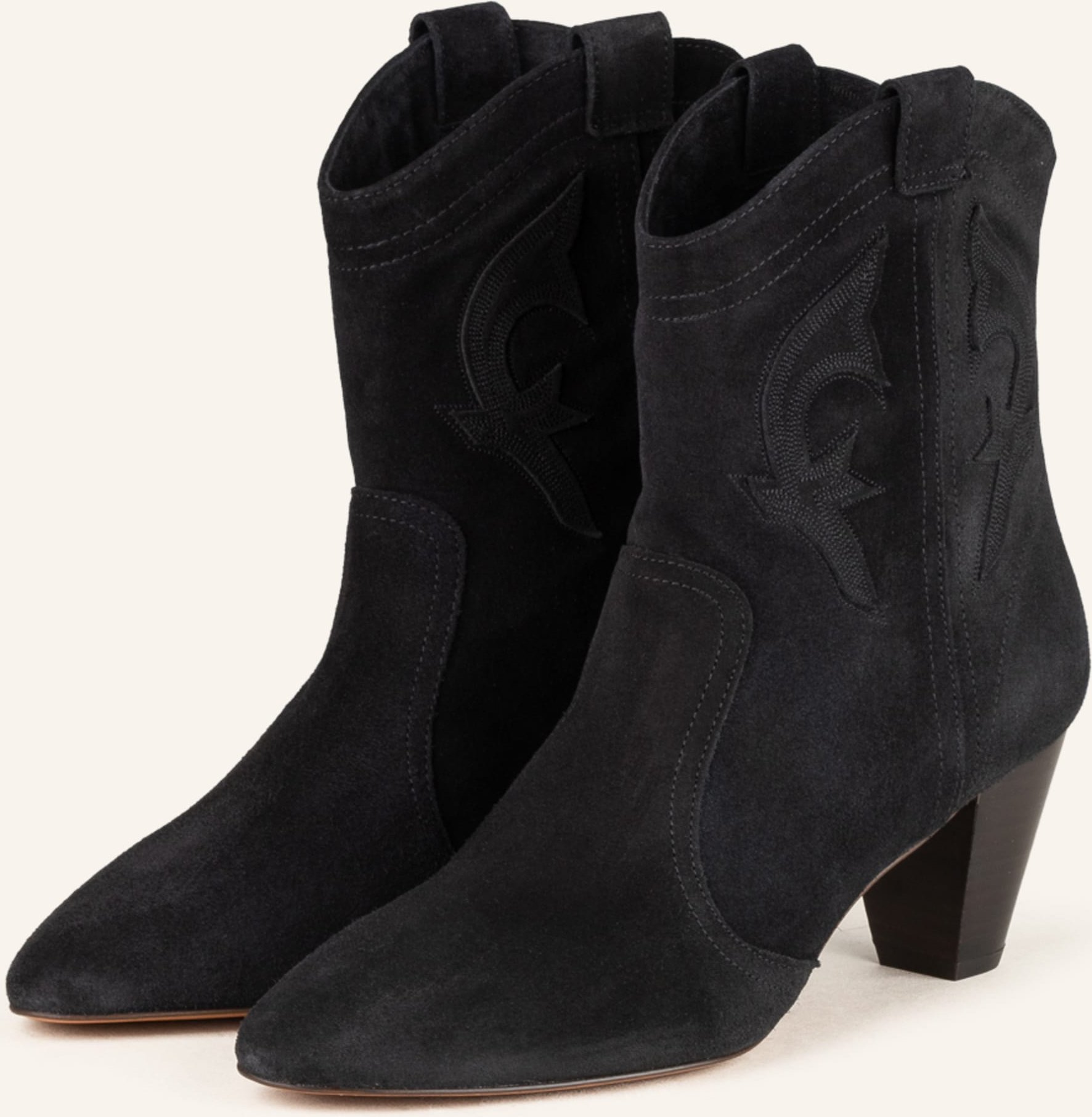 Thumbnail - Ba&Sh Cowboy Boots Casey schwarz