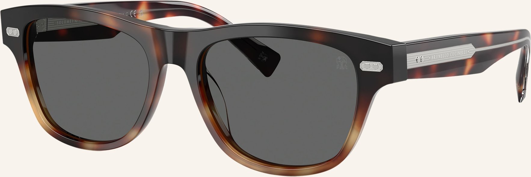 Brunello Cucinelli Sonnenbrille bc3005s braun