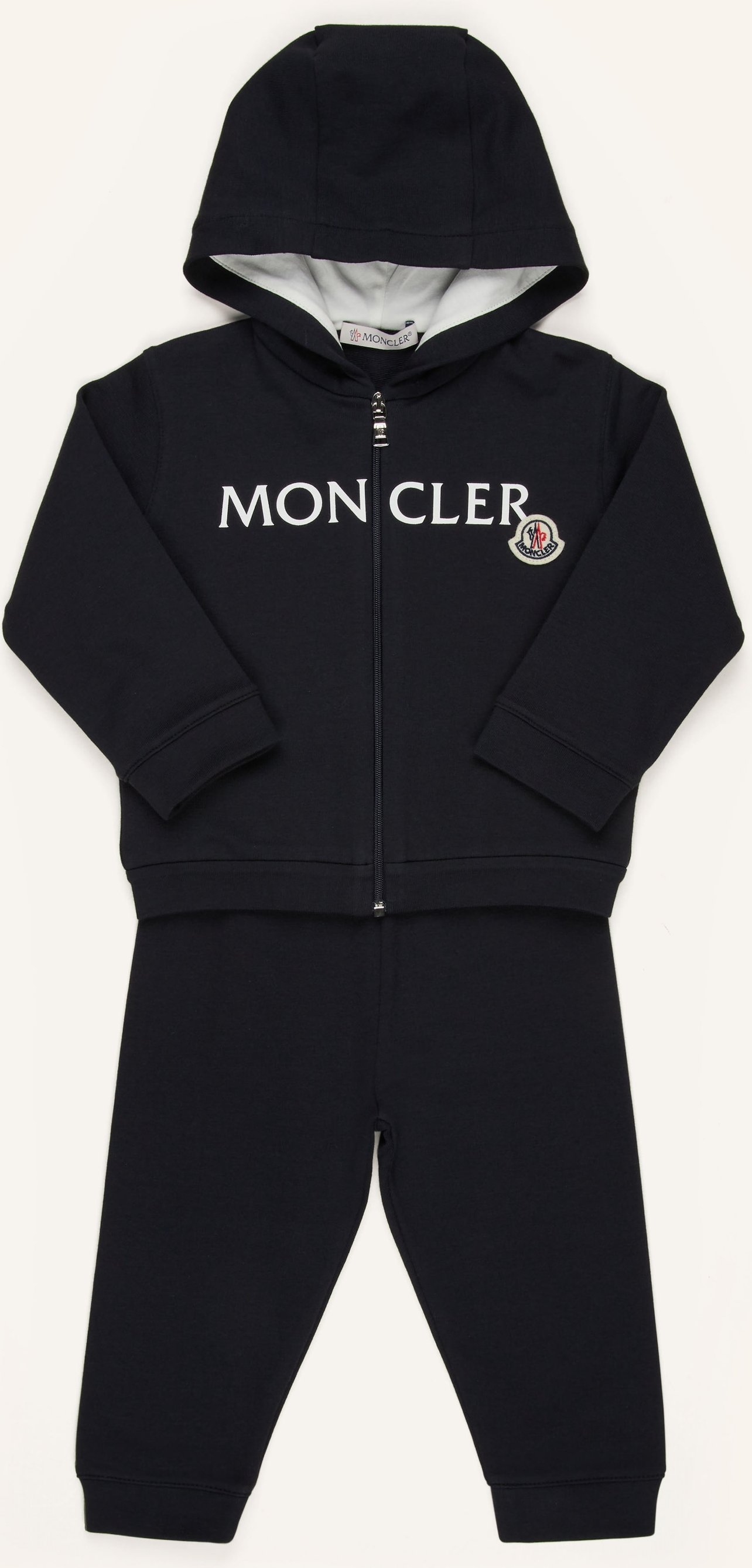 Moncler Enfant Set: Sweatjacke Und Sweathose blau