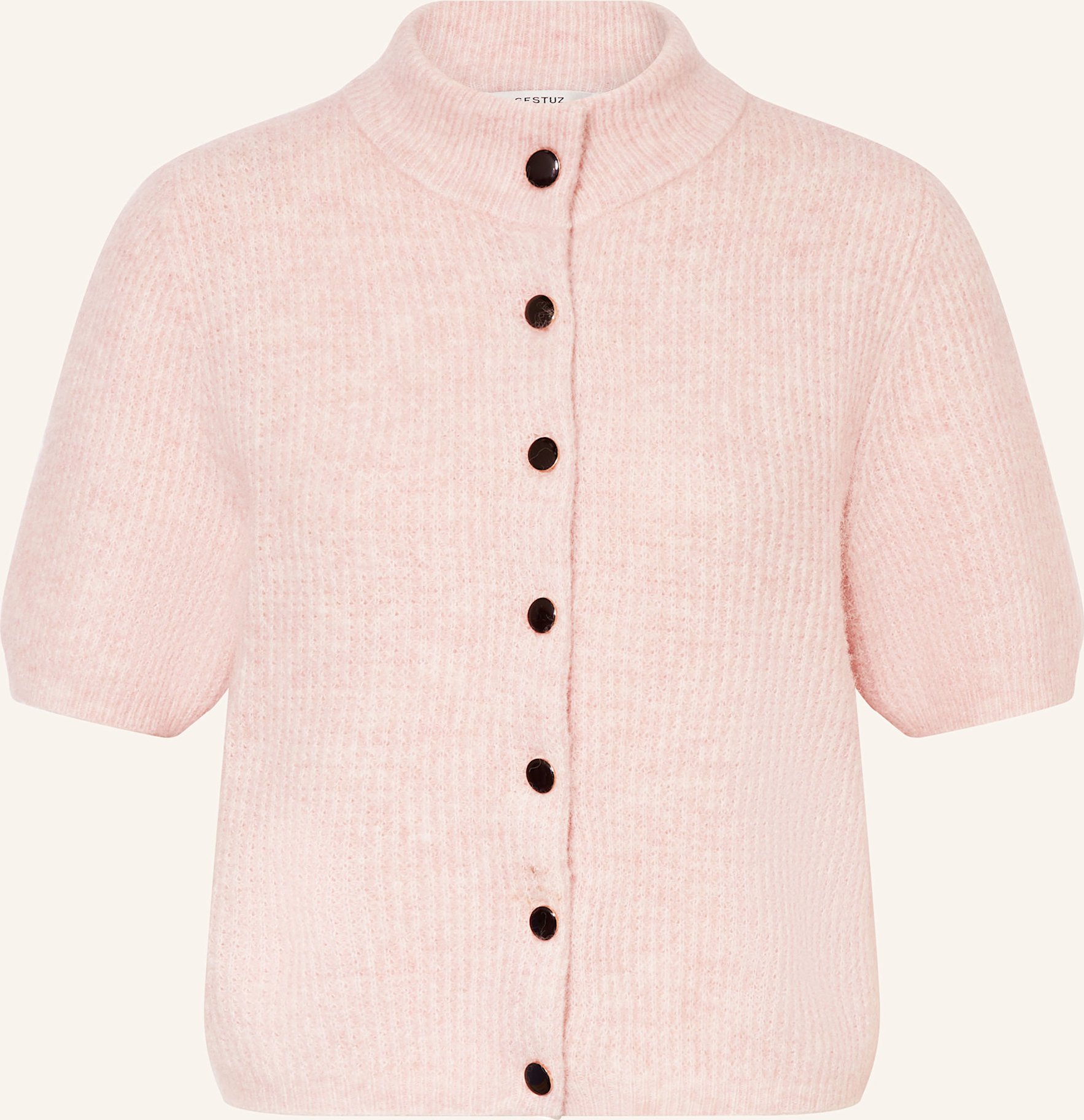 Gestuz Strickjacke Alphagz Mit Alpaka rosa