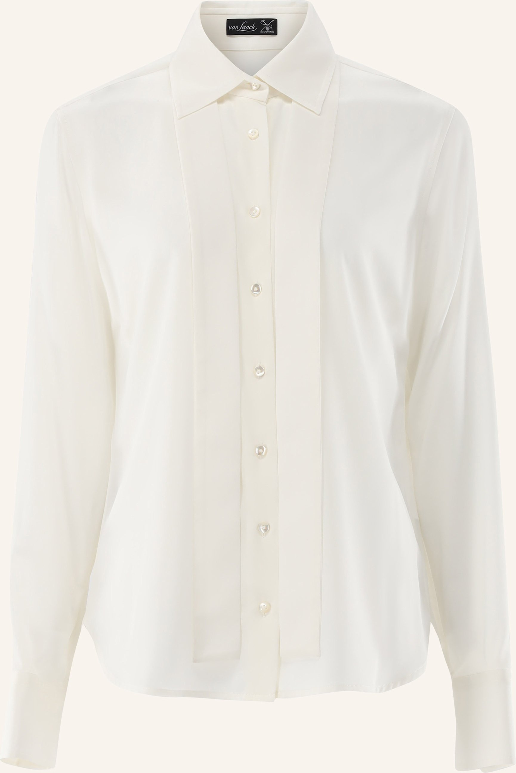 Van Laack Bluse Modern Fit beige