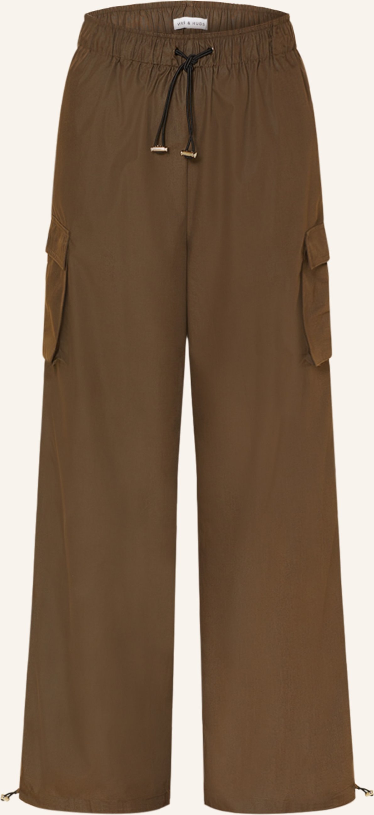 Mrs & Hugs Cargohose braun