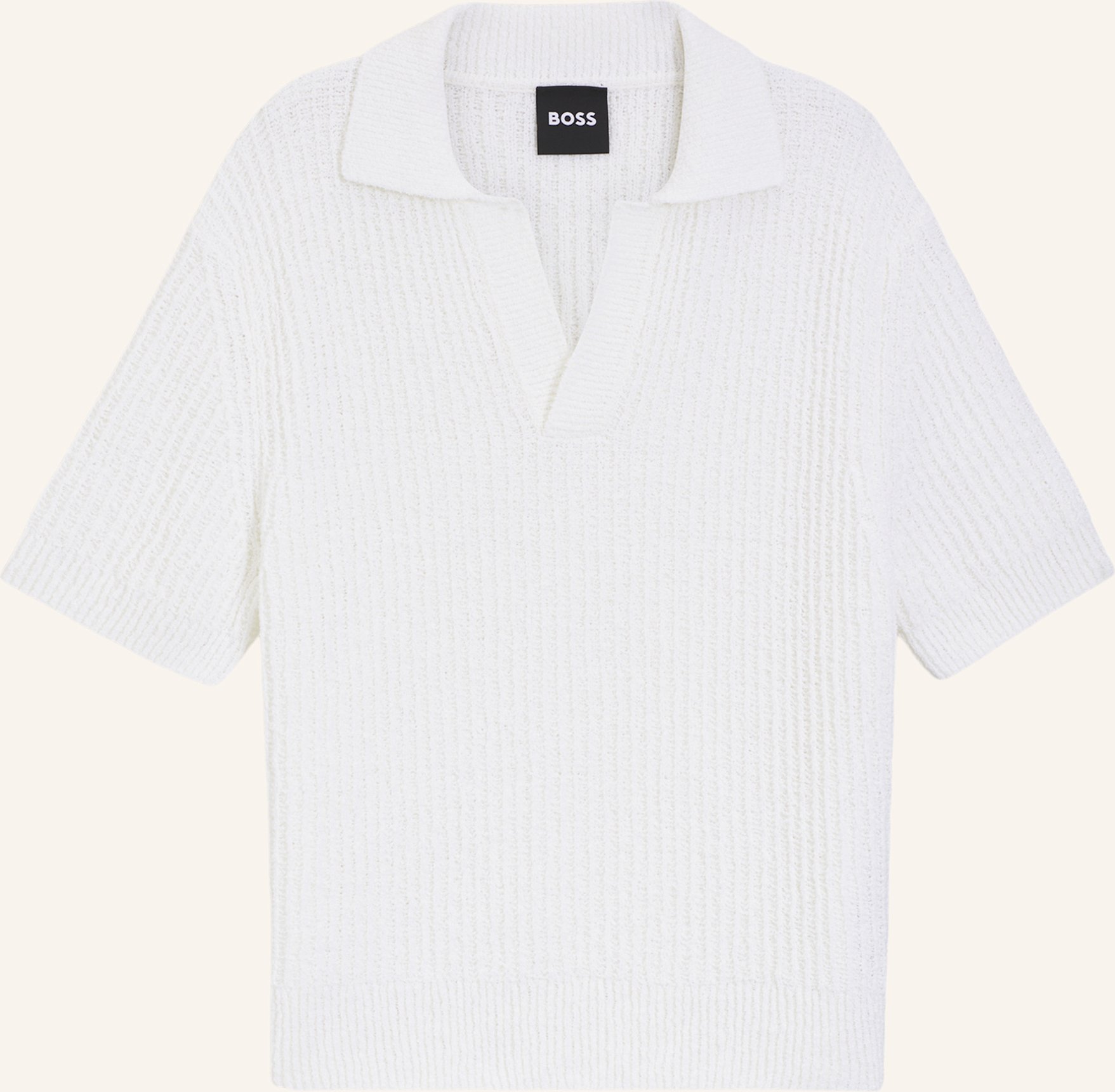 Boss Pullover C-Nil Relaxed Fit weiss