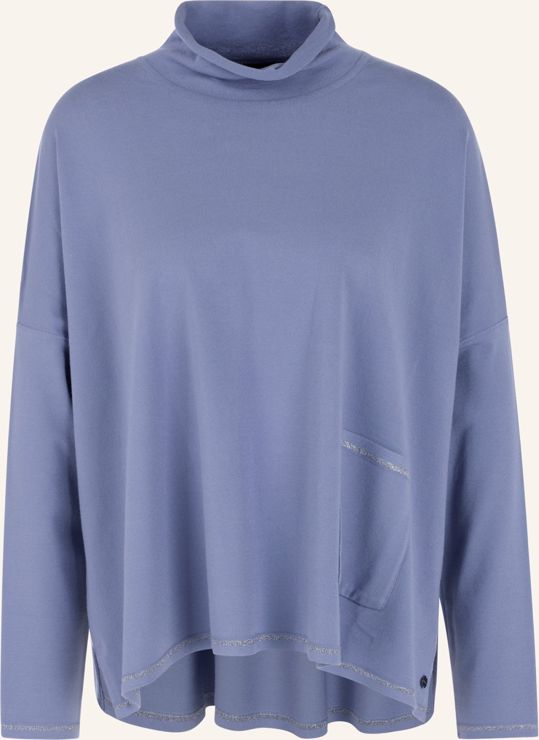 Marc Cain Pullover Mit Glitzergarn lila