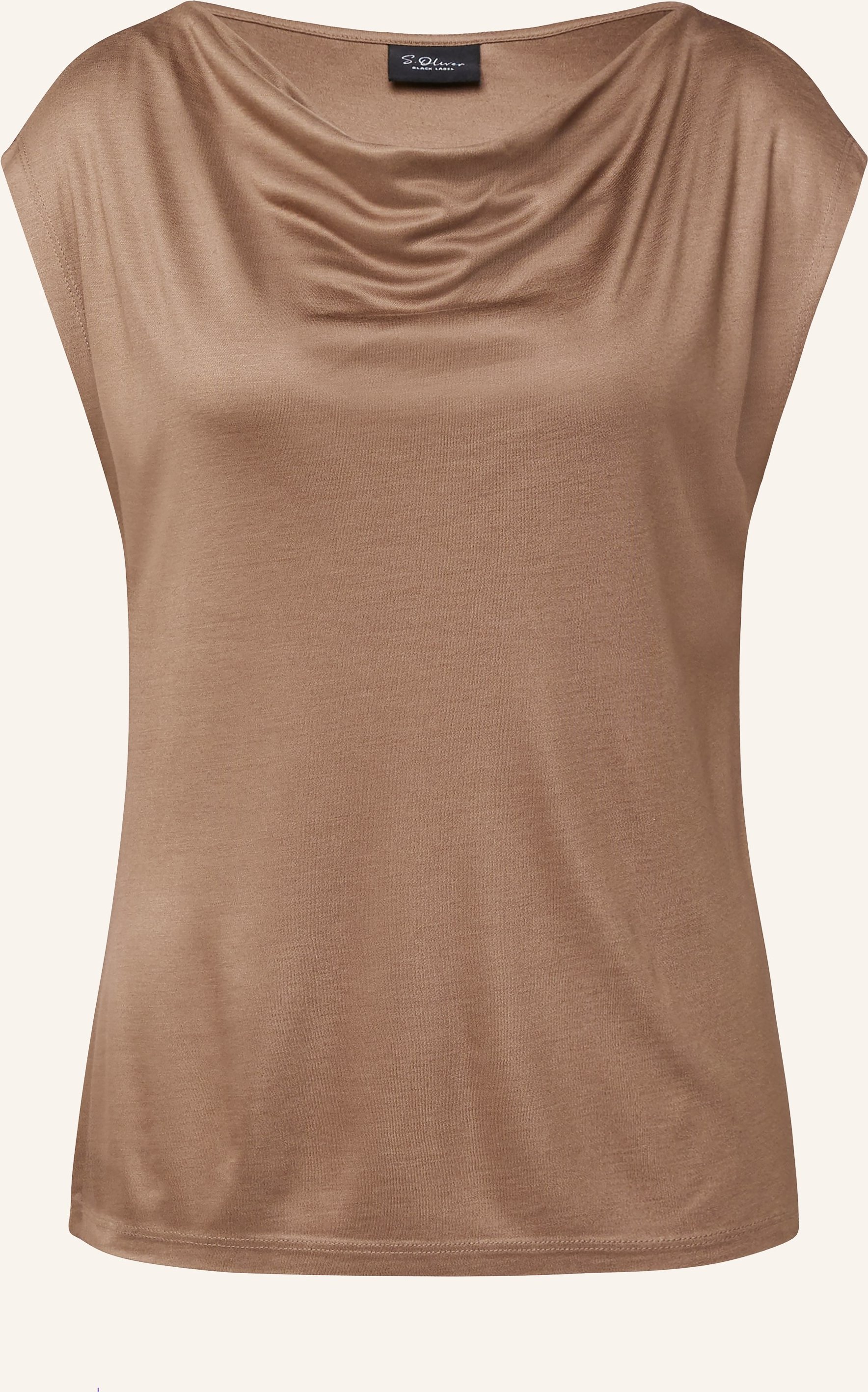 S.Oliver Black Label T-Shirt braun
