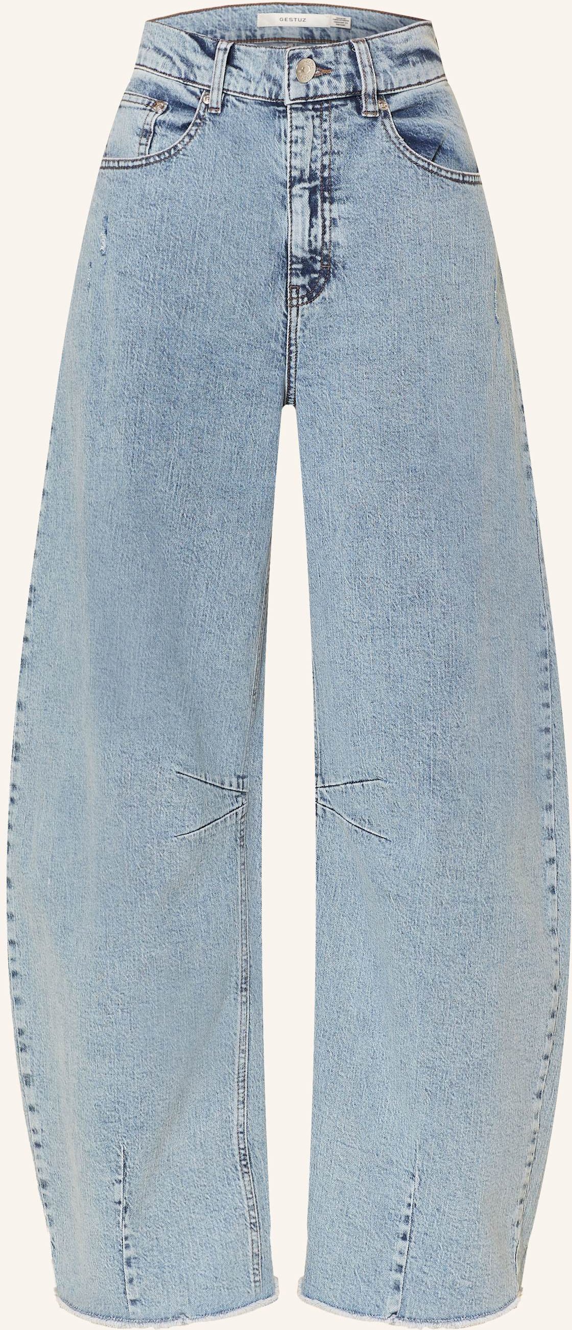 Gestuz Barrel Jeans Gzdea blau