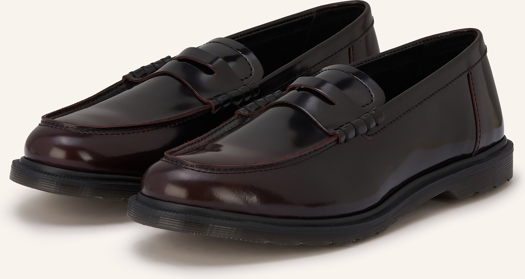 Dr. Martens Penny-Loafer Mayfare rot