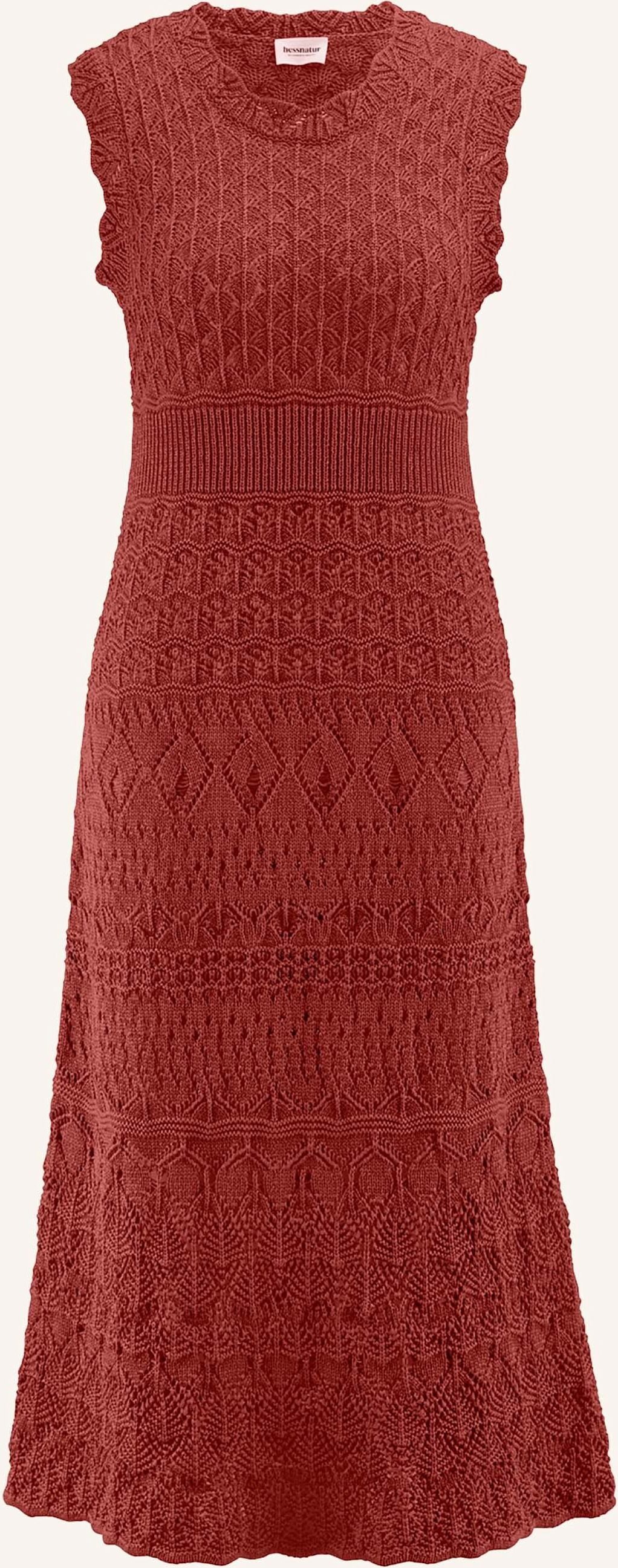 Thumbnail - Hessnatur Strick Kleid braun