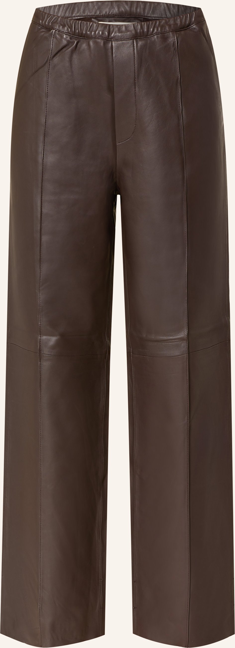 Thumbnail - Selected Femme Lederhose braun