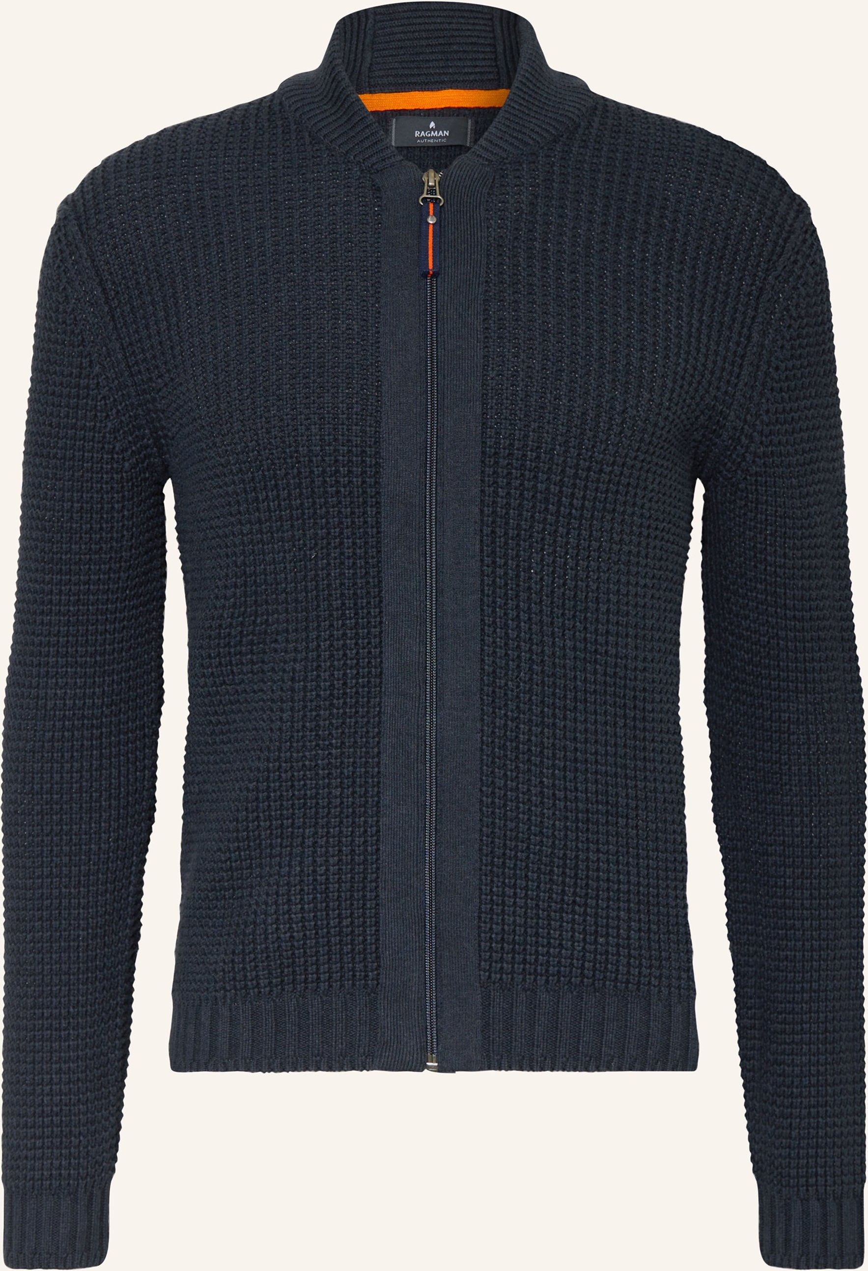 Ragman Strickjacke blau