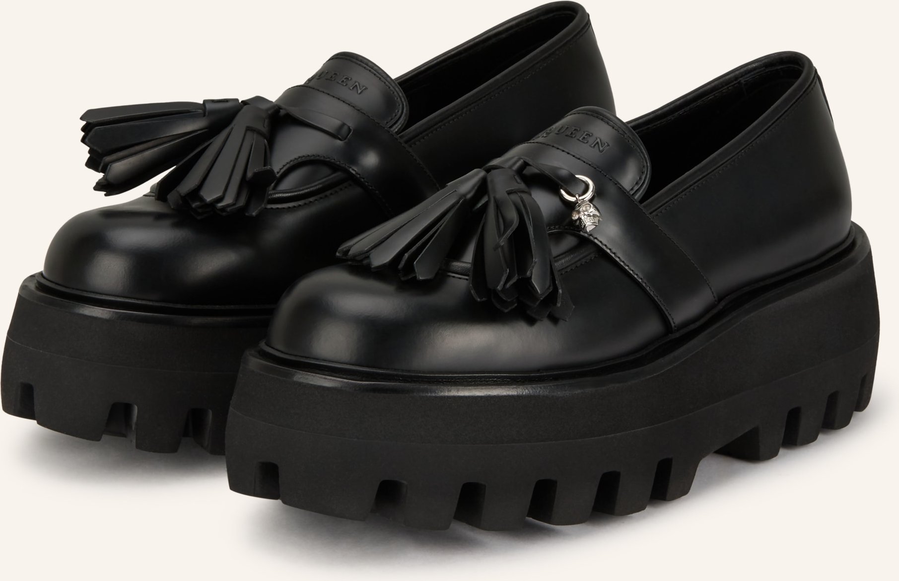 Mcqueen Plateau-Loafer Sofa schwarz