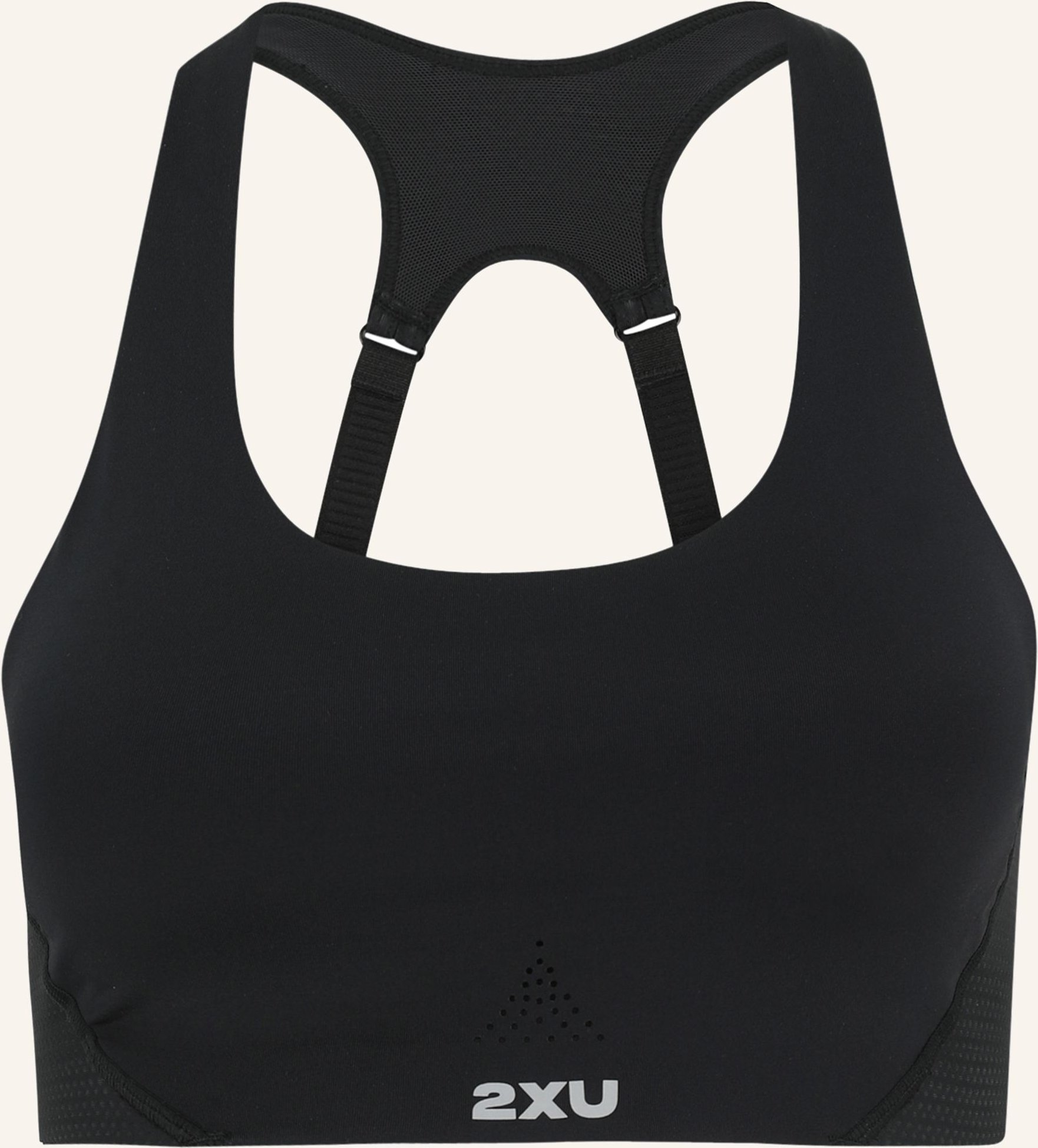 2xu Sport-Bh Aero Mesh Medium Impact Bra schwarz