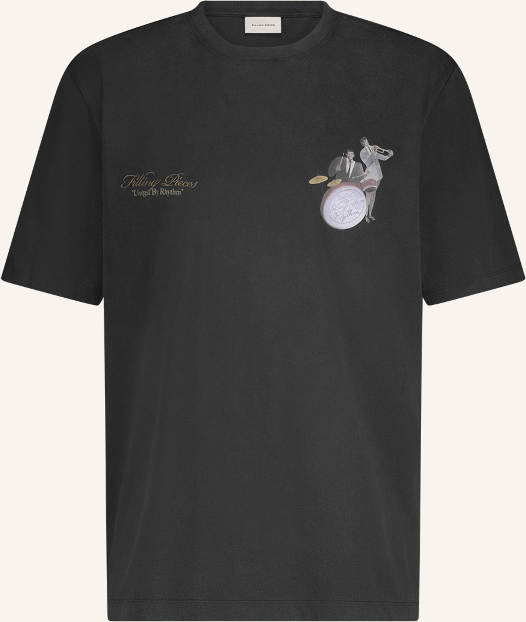 Filling Pieces T-Shirt Band grau