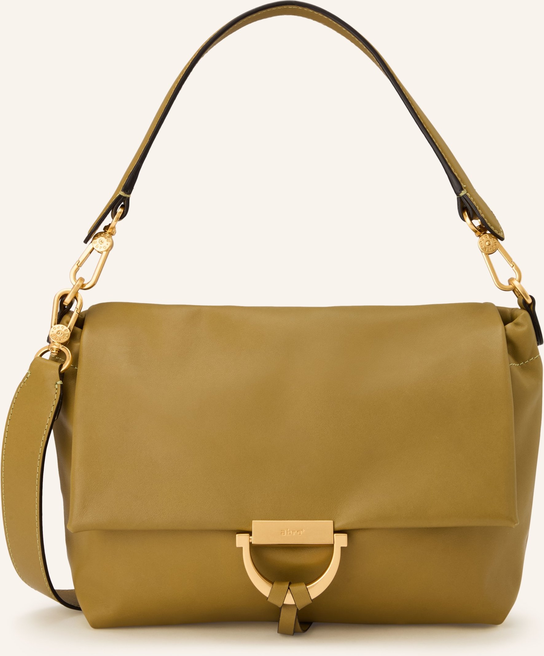 Abro Schultertasche Temi Medium gruen