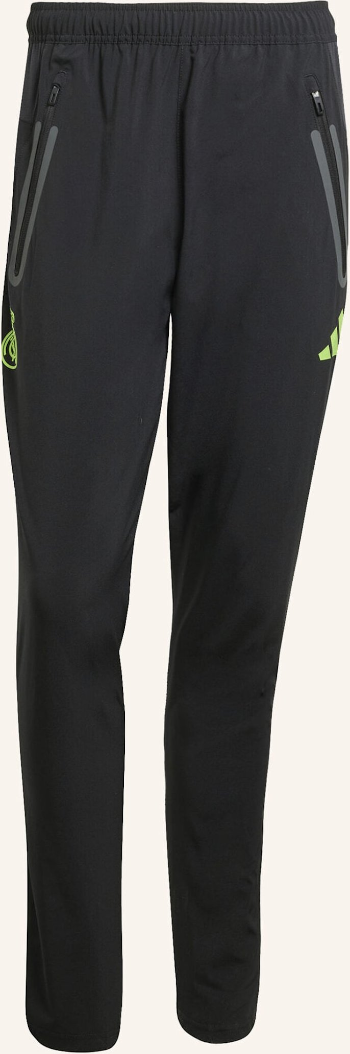 Adidas Real Madrid Tiro 25 Pro Vis Tech Travel Hose schwarz