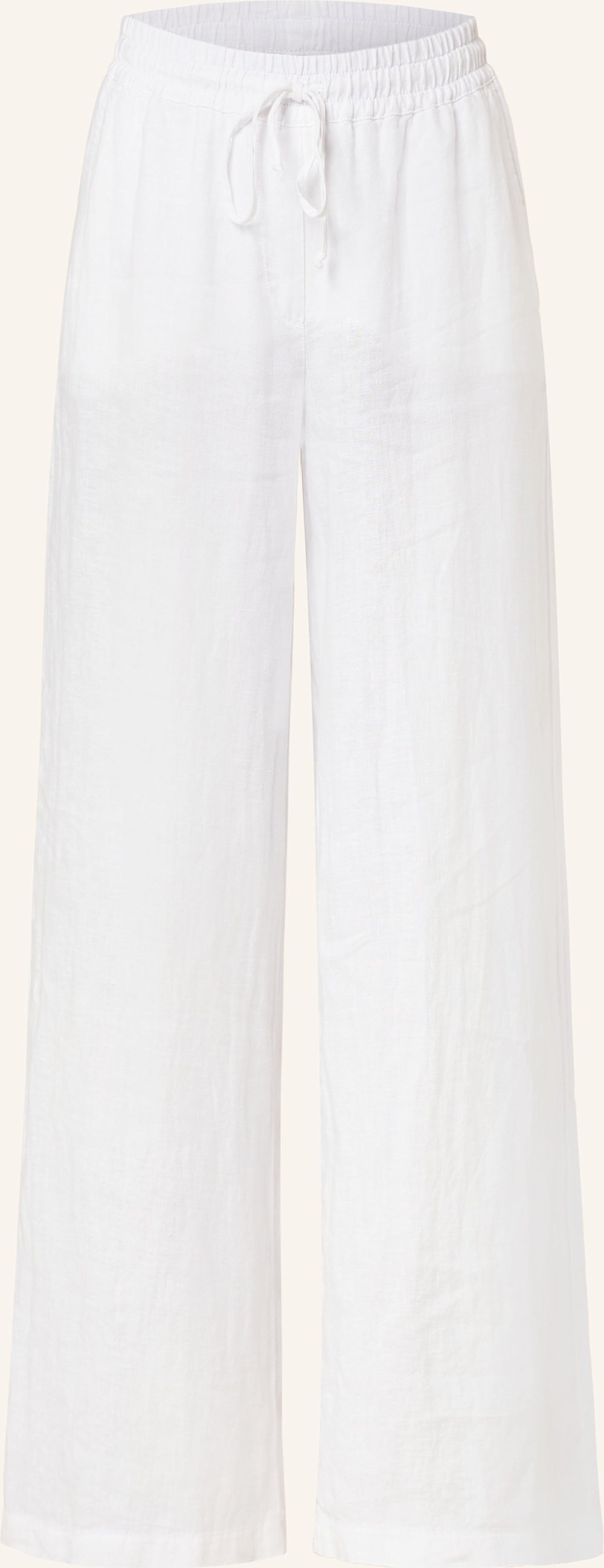 Thumbnail - Marc Aurel Leinenhose weiss