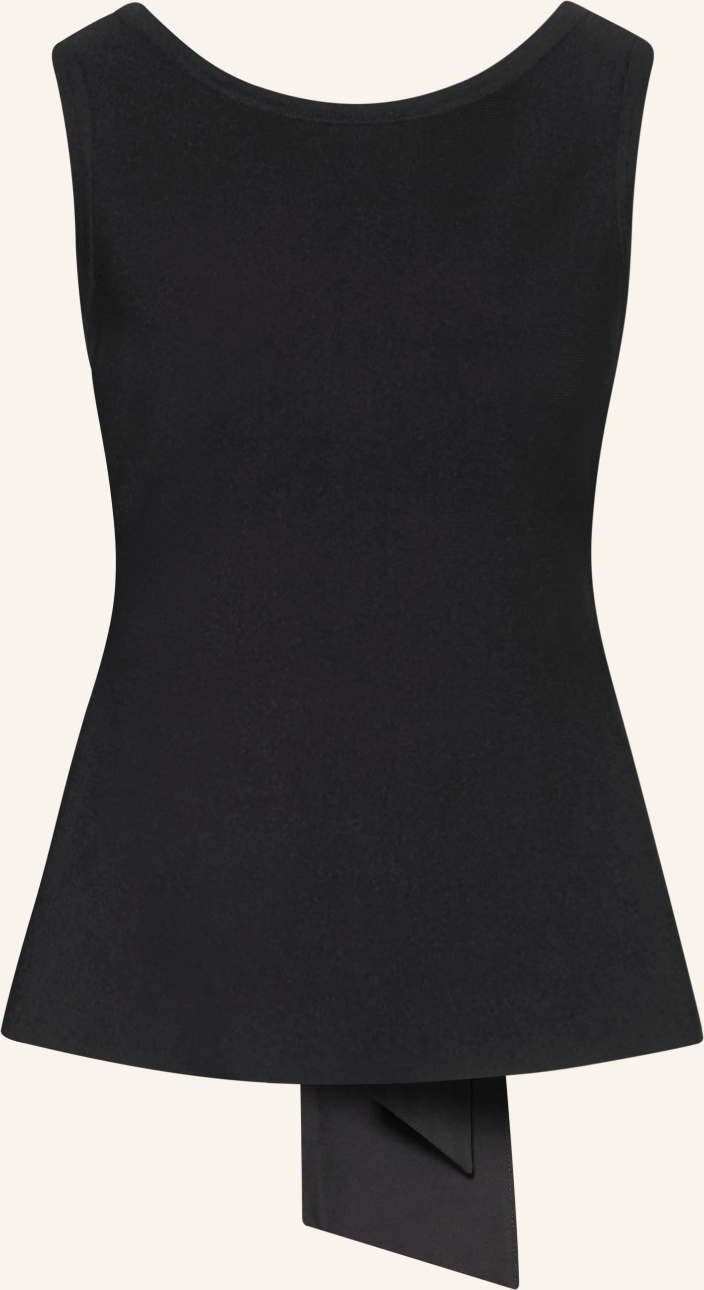 Liu Jo Top Im Materialmix schwarz